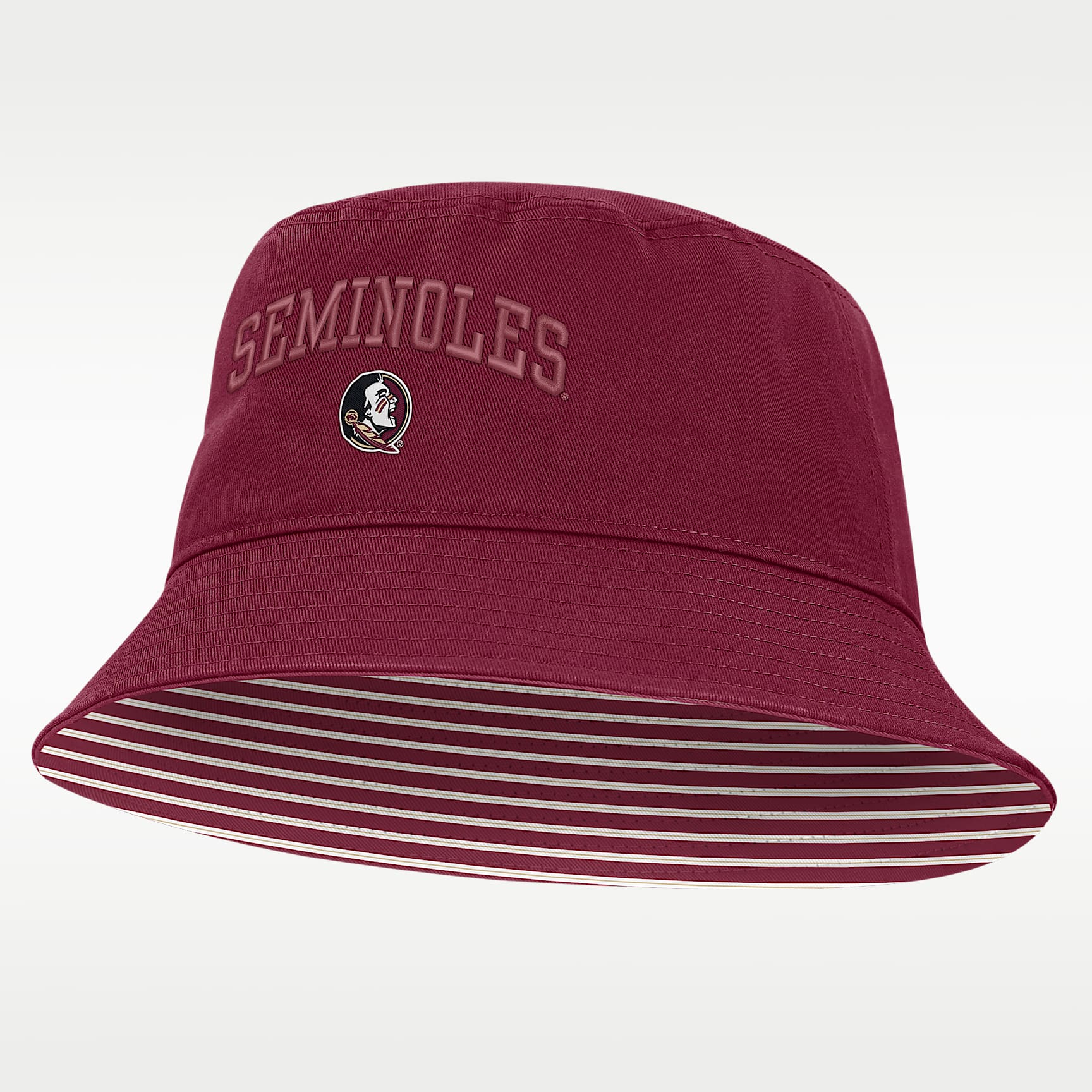 Gorro tipo pescador universitario Nike para hombre Florida State Apex