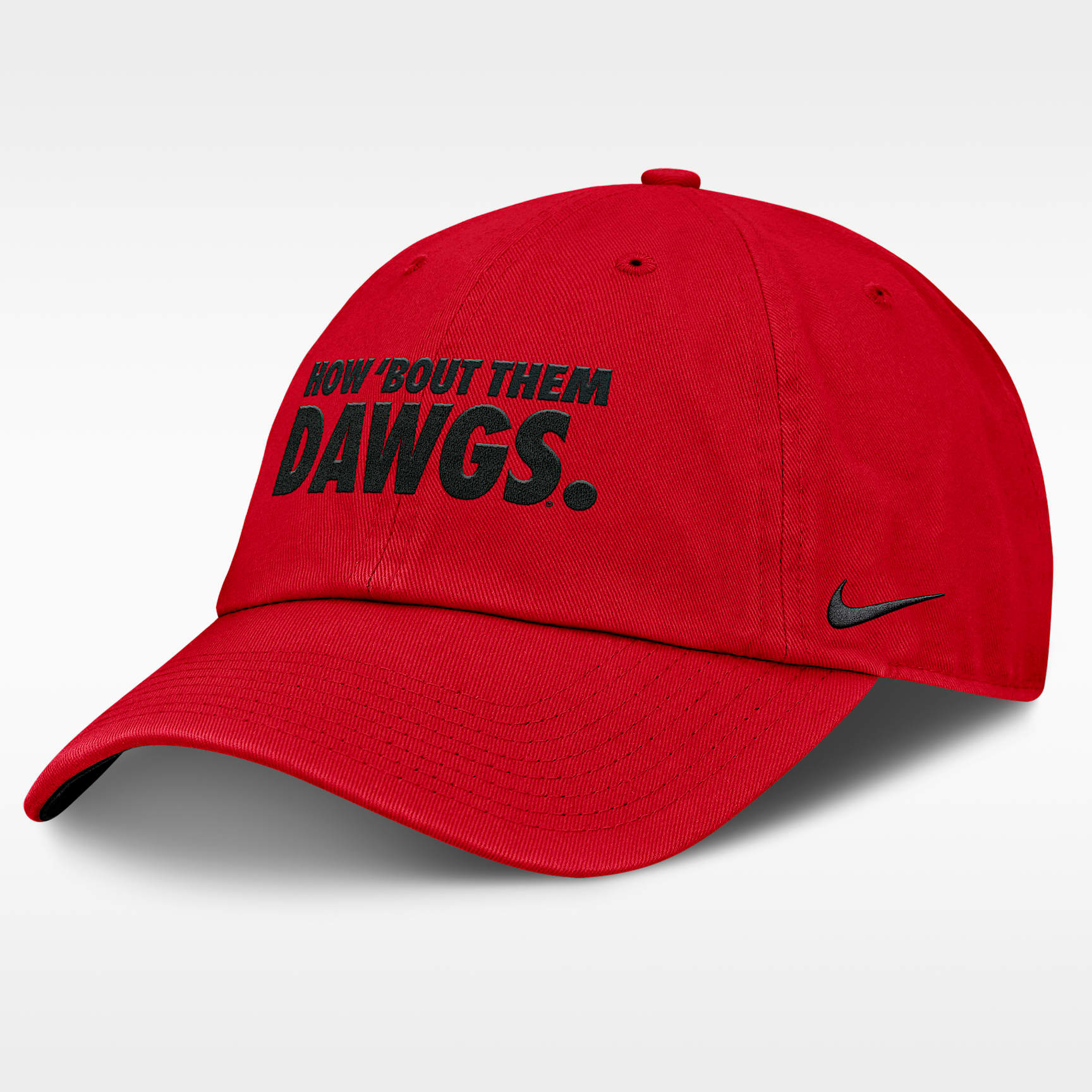 Georgia Primetime Chant Club Men's Nike College Adjustable Hat