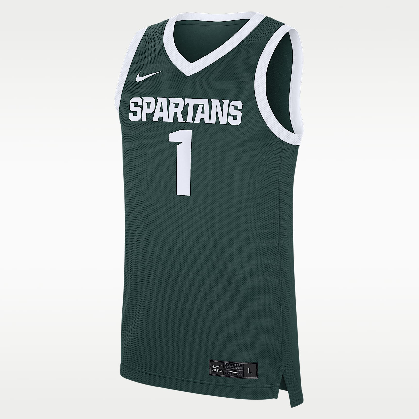 Michigan State Spartans Replica Men's Nike College Basketball Jersey
