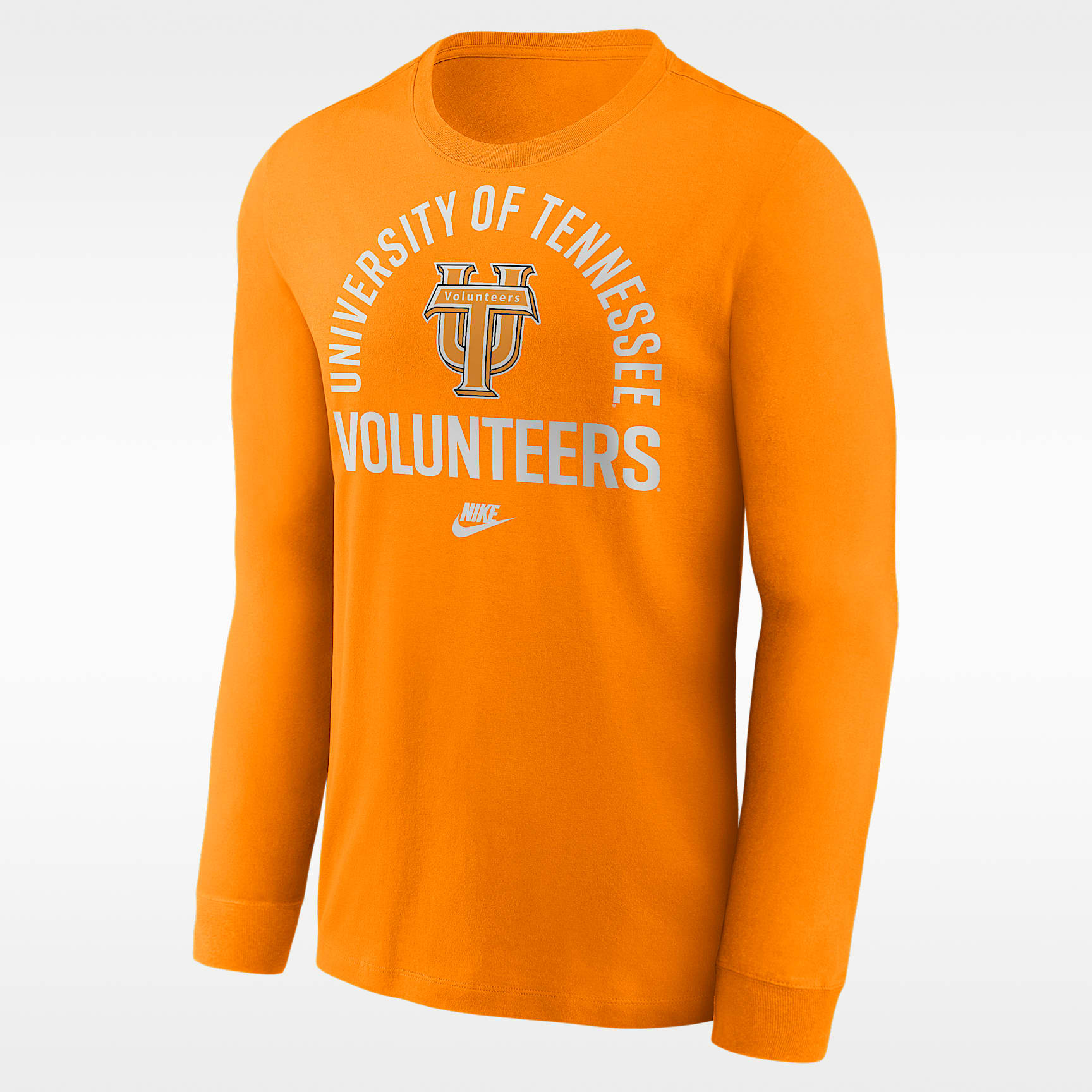 Tennessee Legacy Arched Logo Men's Nike College Long-Sleeve T-Shirt