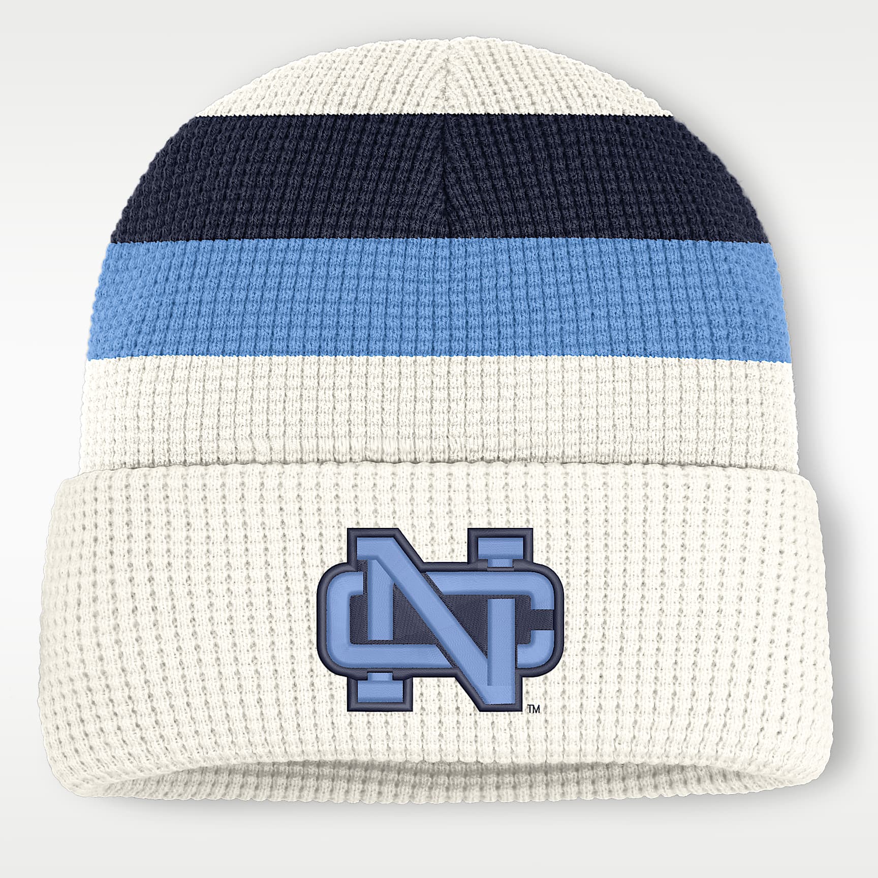 Gorro con dobladillo universitario Nike para hombre North Carolina