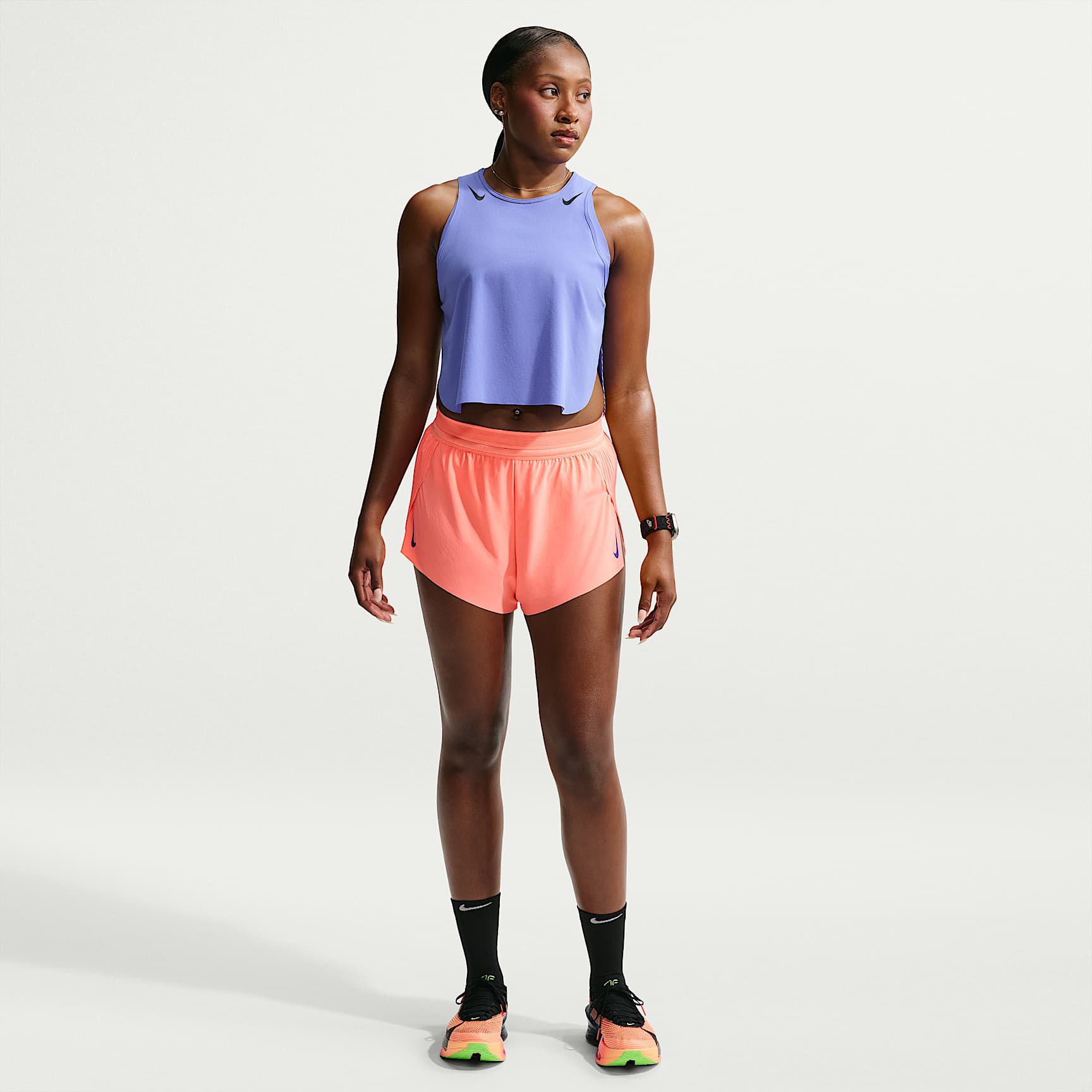 Nike AeroSwift 'Faith Kipyegon' Women's Dri-FIT ADV Mid-Rise 7.5cm (approx.) Brief-Lined Running Shorts