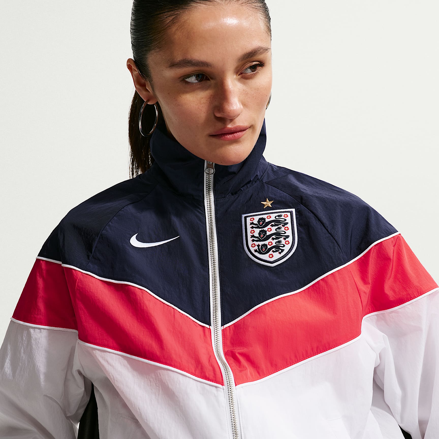 England Windrunner Women's Nike Soccer UV Woven Jacket