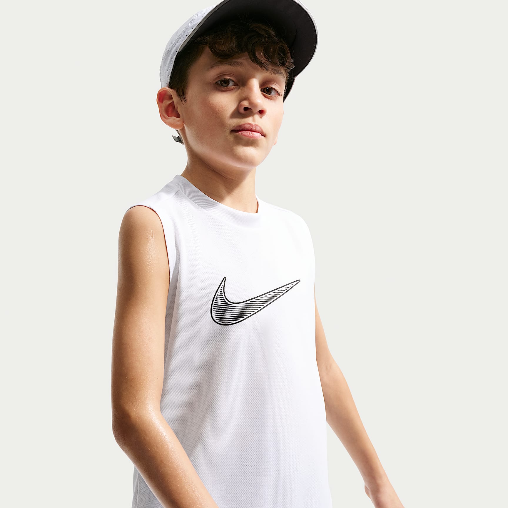 Nike Multi Big Kids' (Boys') Dri-FIT Sleeveless Top