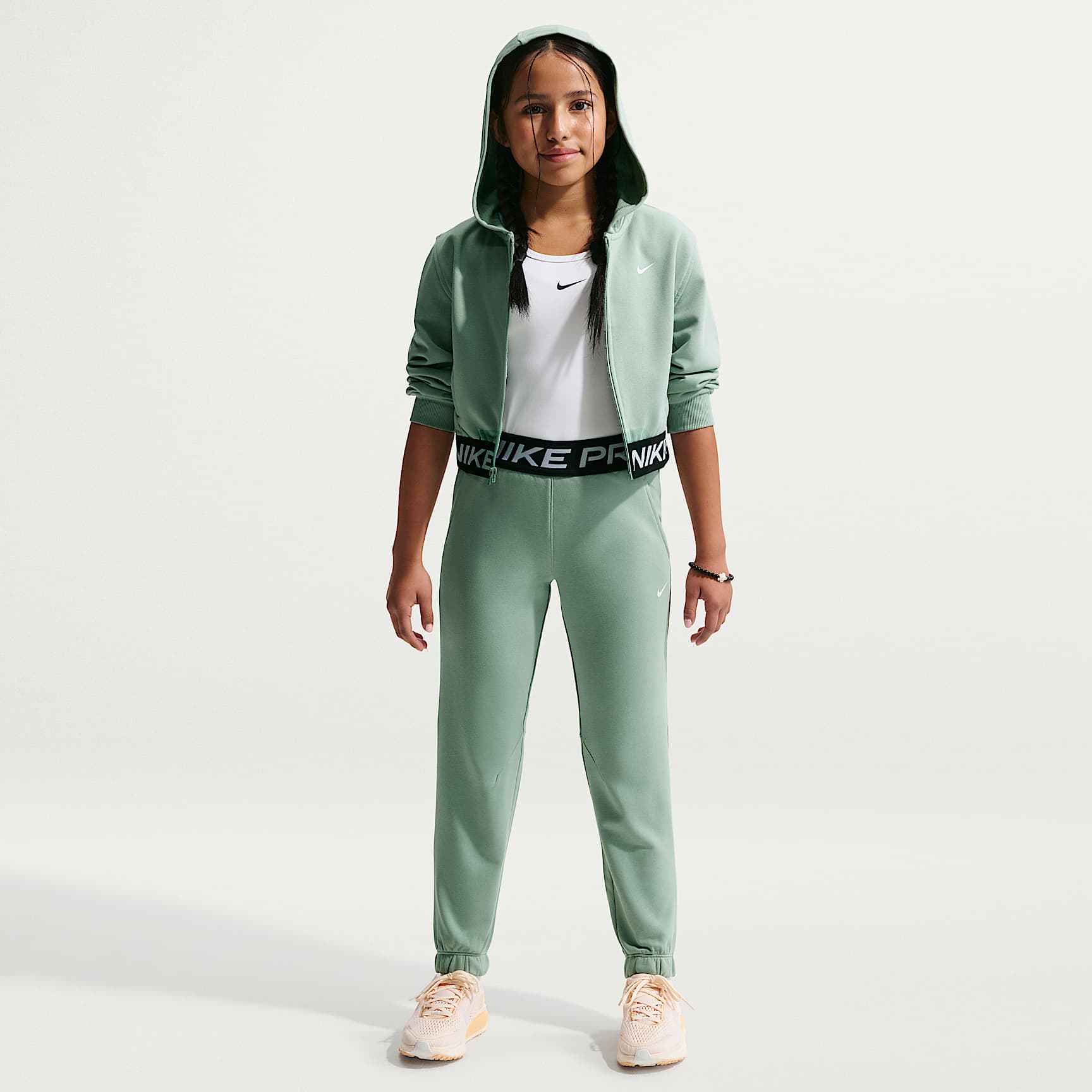 Nike Pro Fleece Big Kids' (Girls') Dri-FIT Joggers