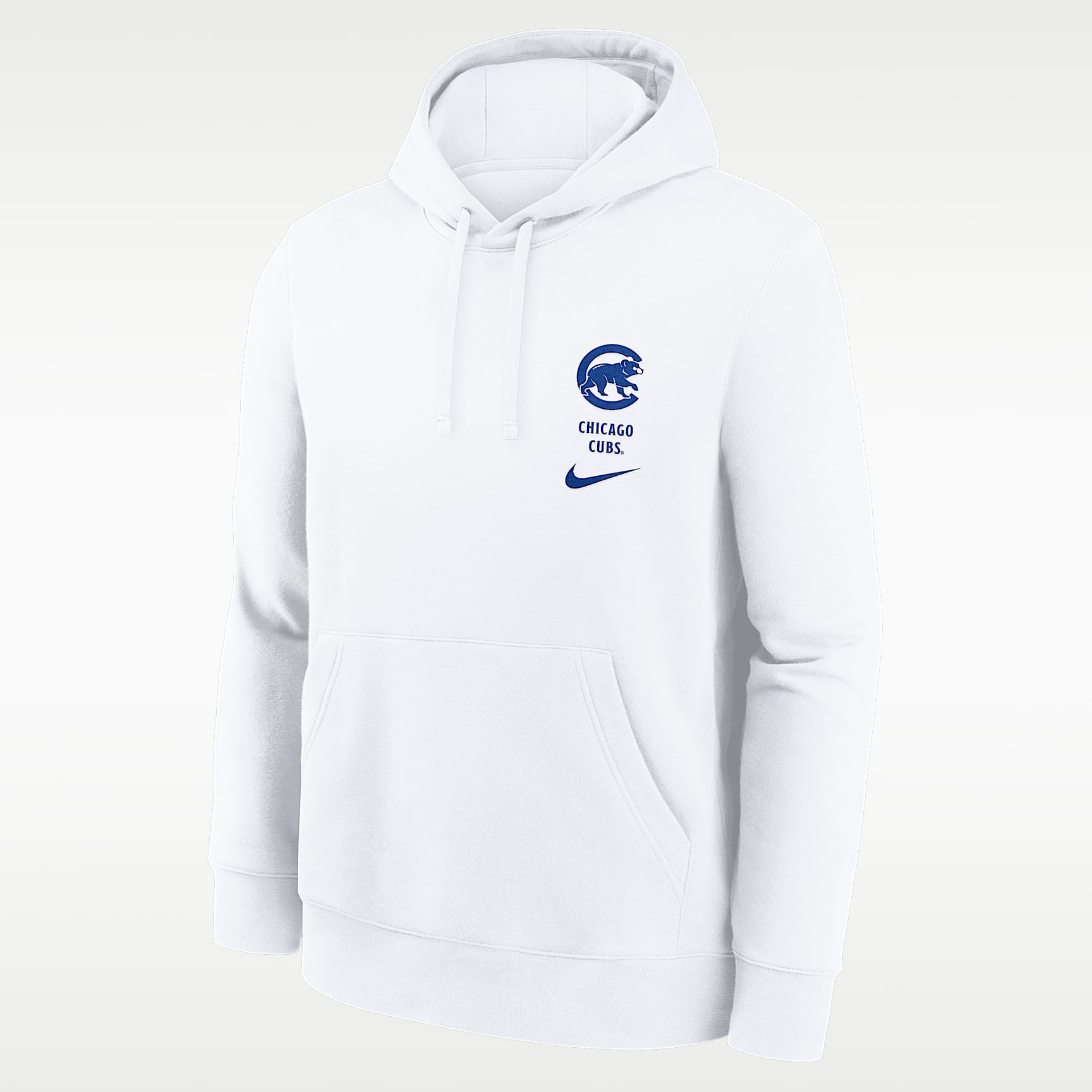 Chicago Cubs Minimal Club Men's Nike MLB Pullover Hoodie