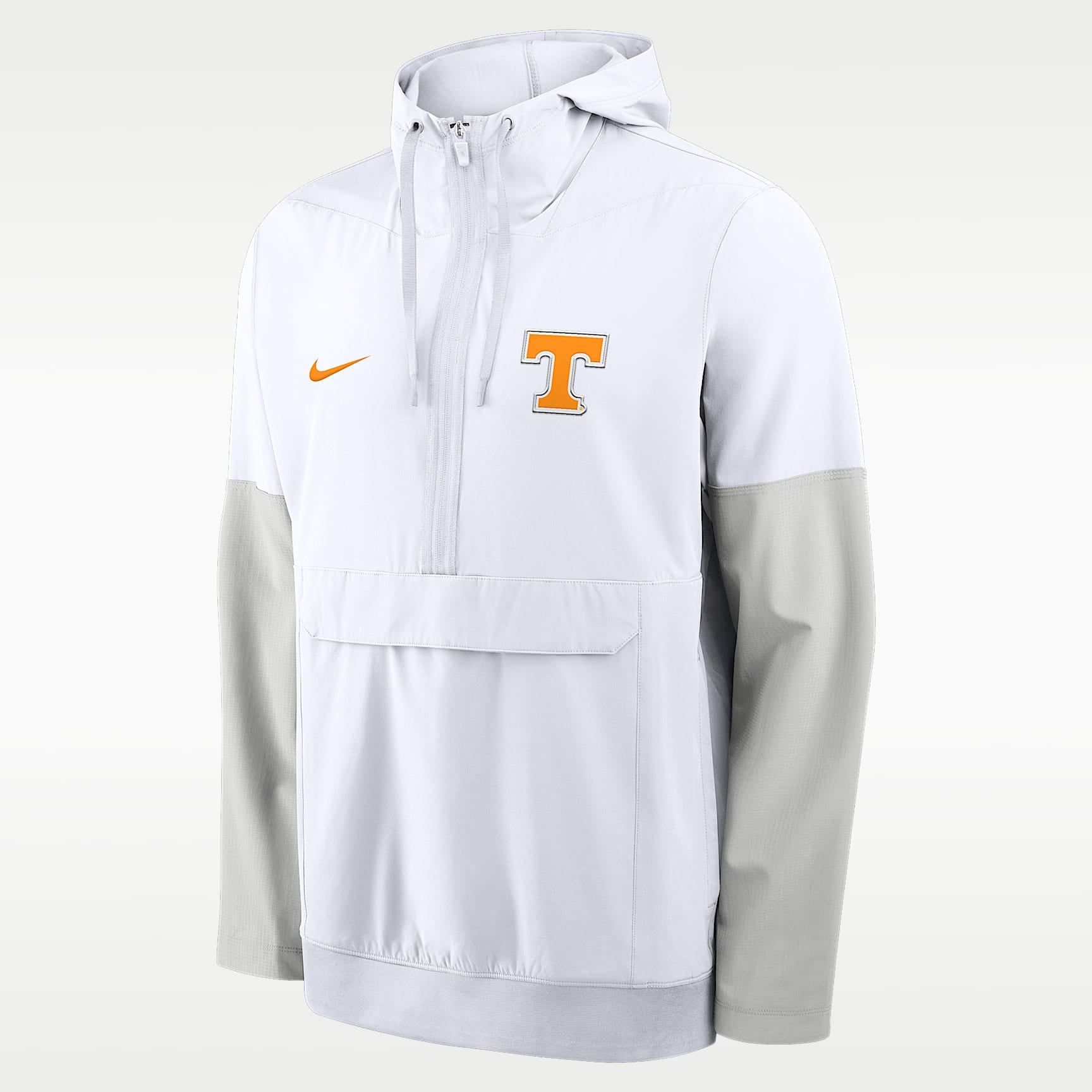 Chamarra universitaria Nike con gorro de medio cierre para hombre Tennessee Anorak