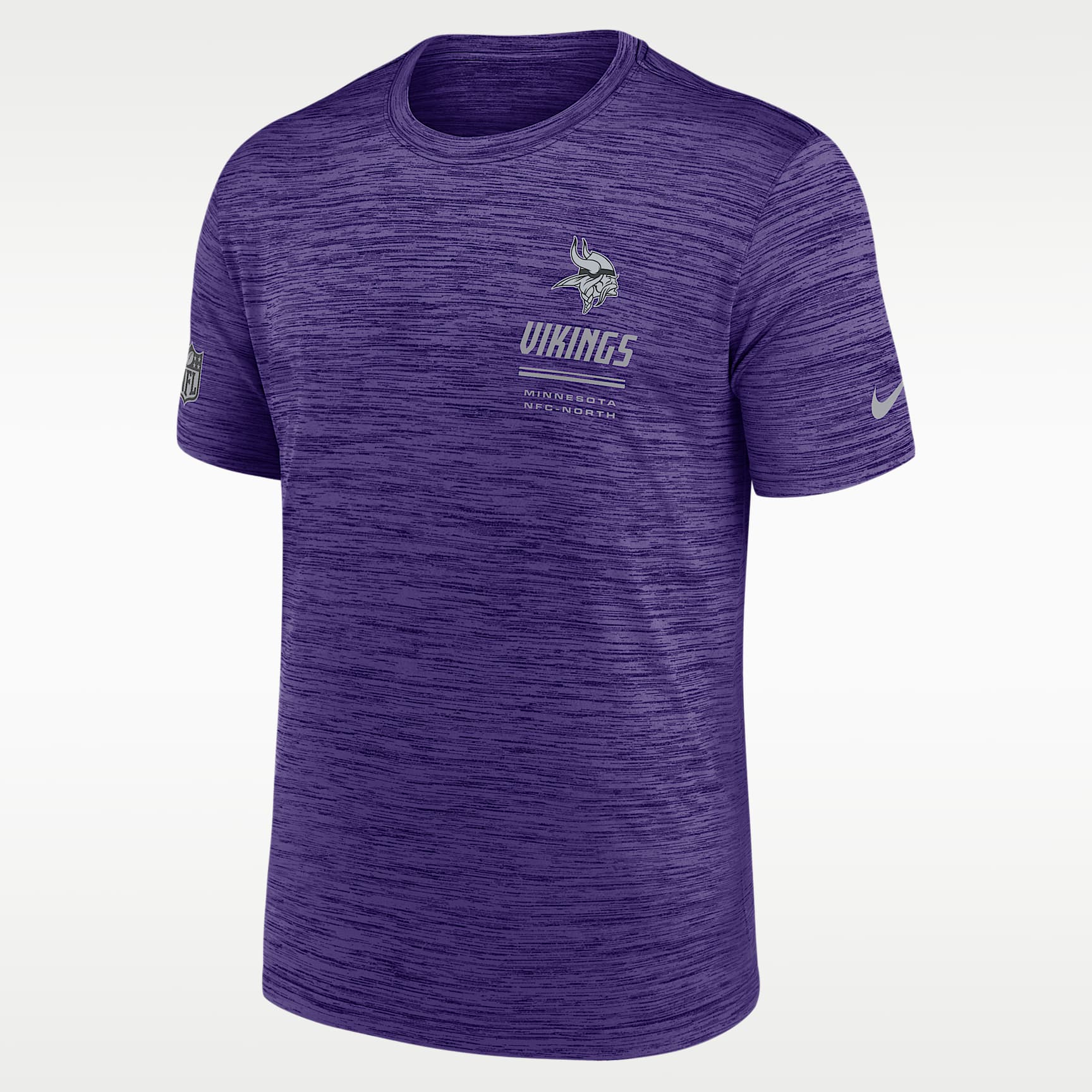 Minnesota Vikings Sideline Team Issue Velocity Men's Nike Dri-FIT NFL T-Shirt
