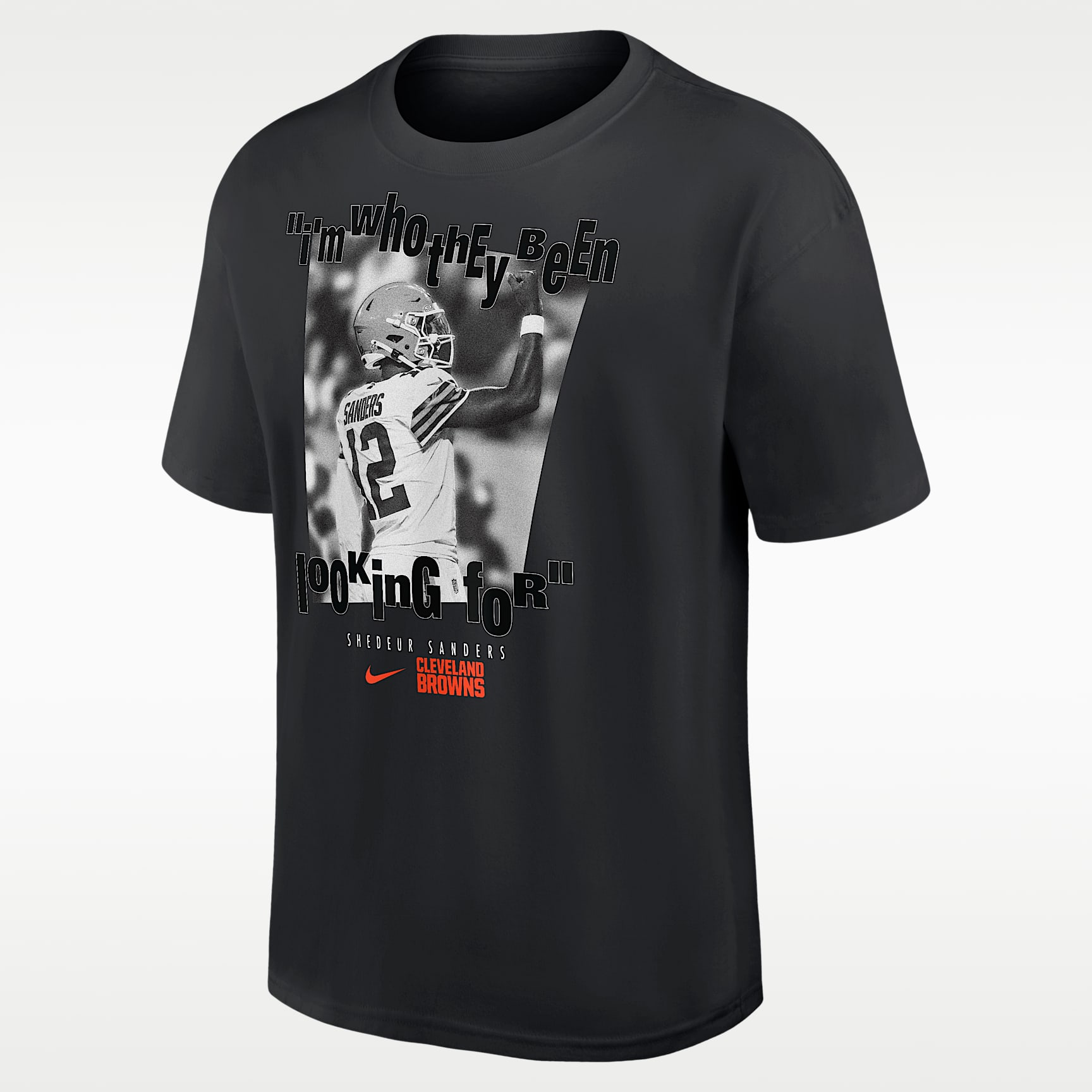 Playera Nike de la NFL Shedeur Sanders Cleveland Browns