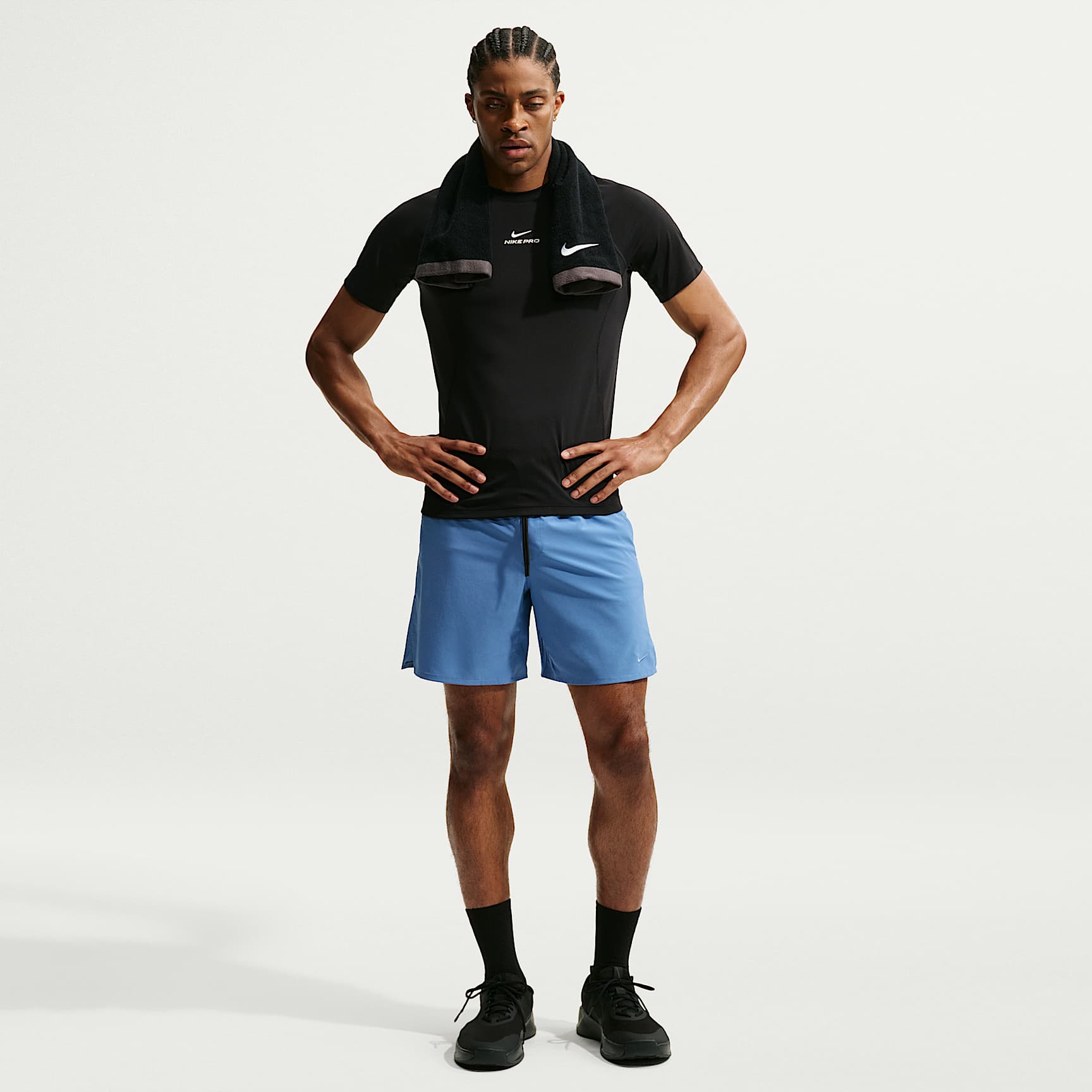 Ανδρικό ευέλικτο σορτς χωρίς επένδυση Dri-FIT Nike Unlimited 18 cm