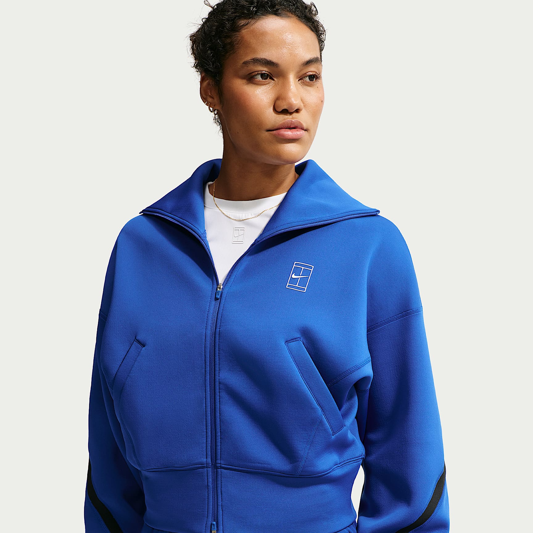 Veste de tennis à zip Dri-FIT Nike Advantage pour femme