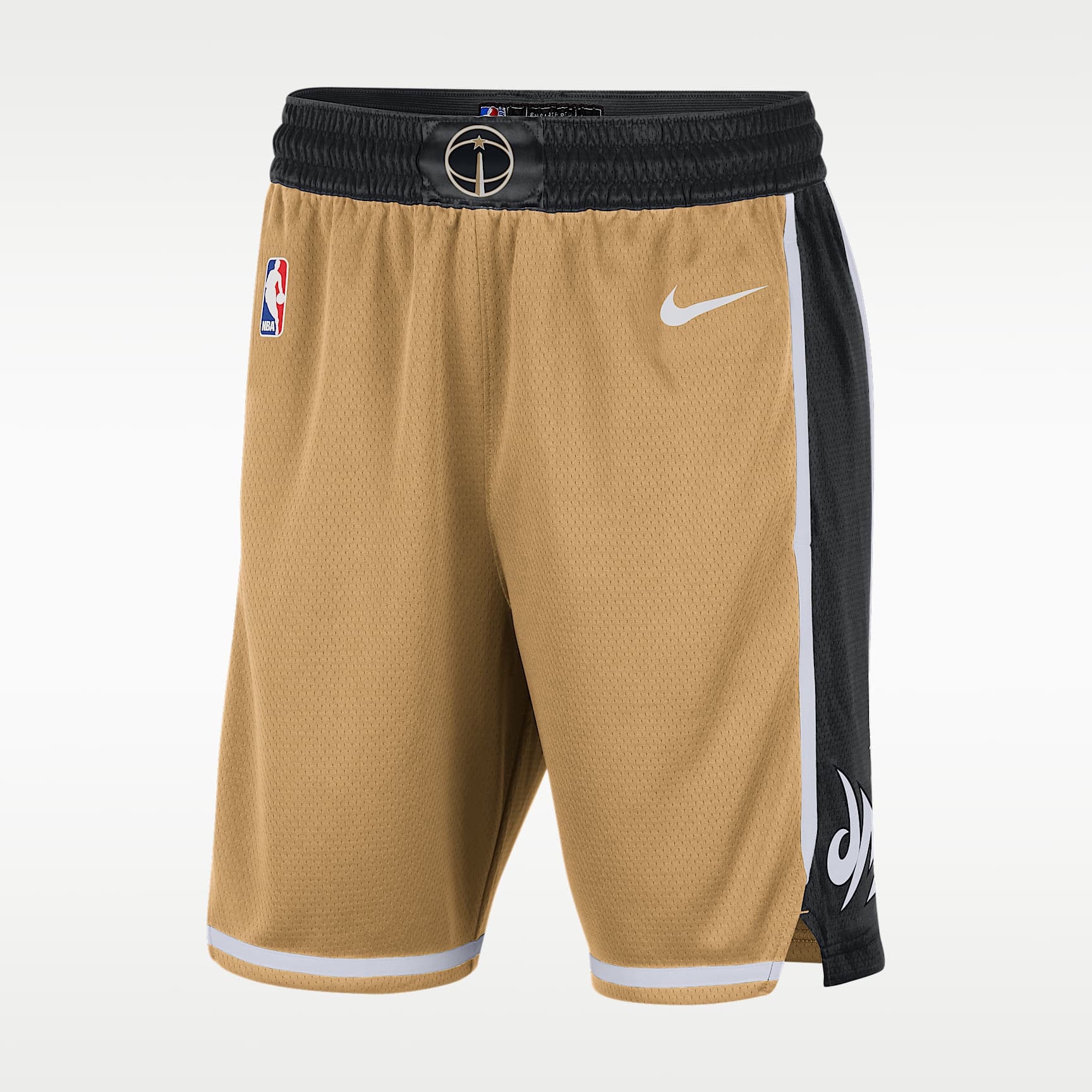 Shorts de alero polivalente de la NBA para hombre Nike Dri-FIT de los Washington Wizards de la colección City Edition