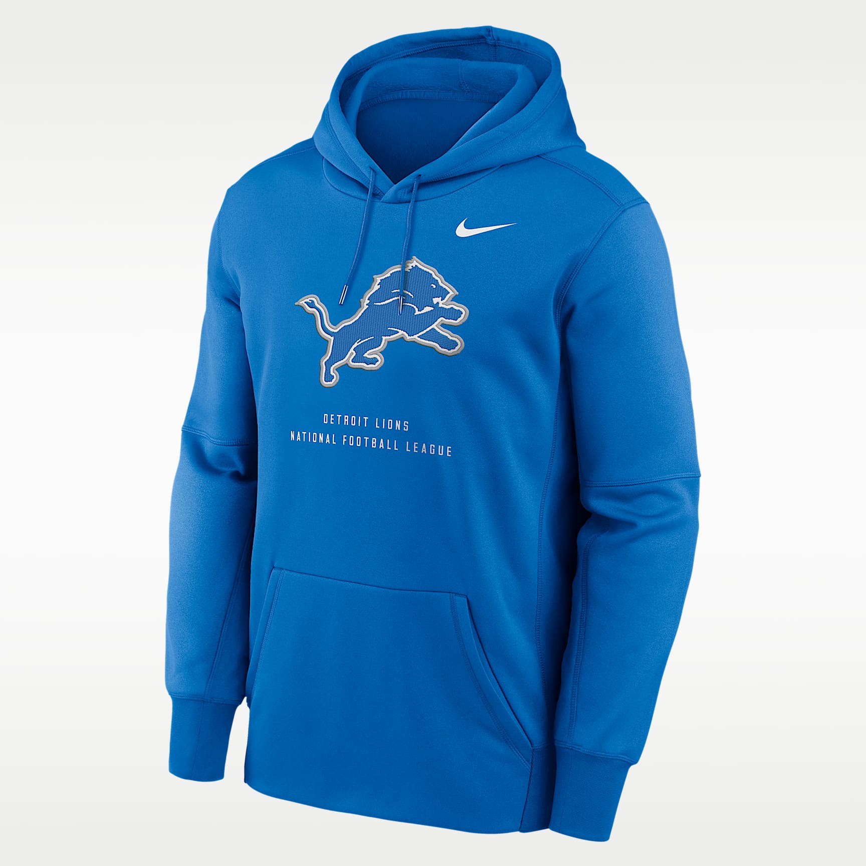 Detroit Lions Men's Nike Therma NFL Pullover Hoodie