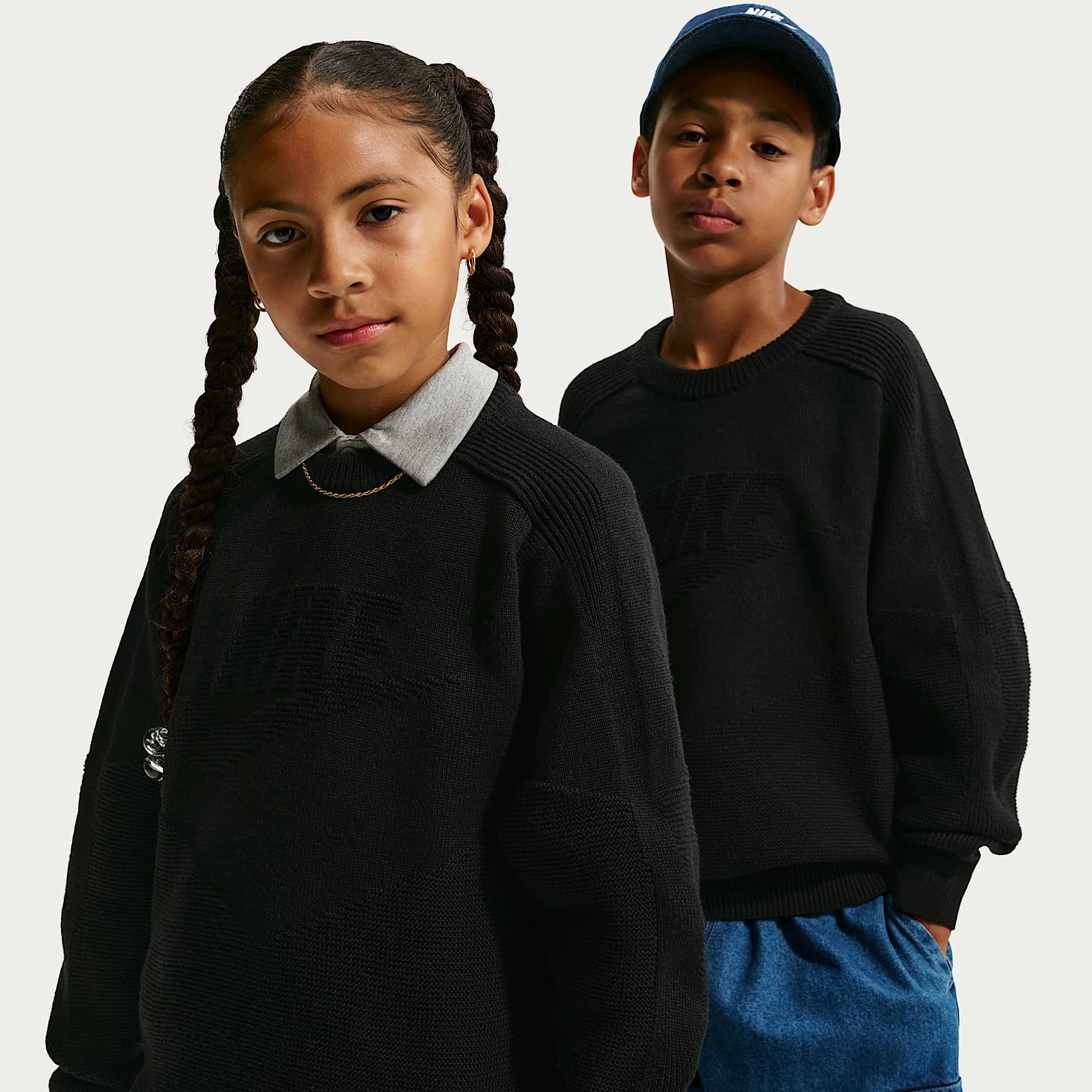 Nike Sportswear Big Kids' Crew-Neck Sweater