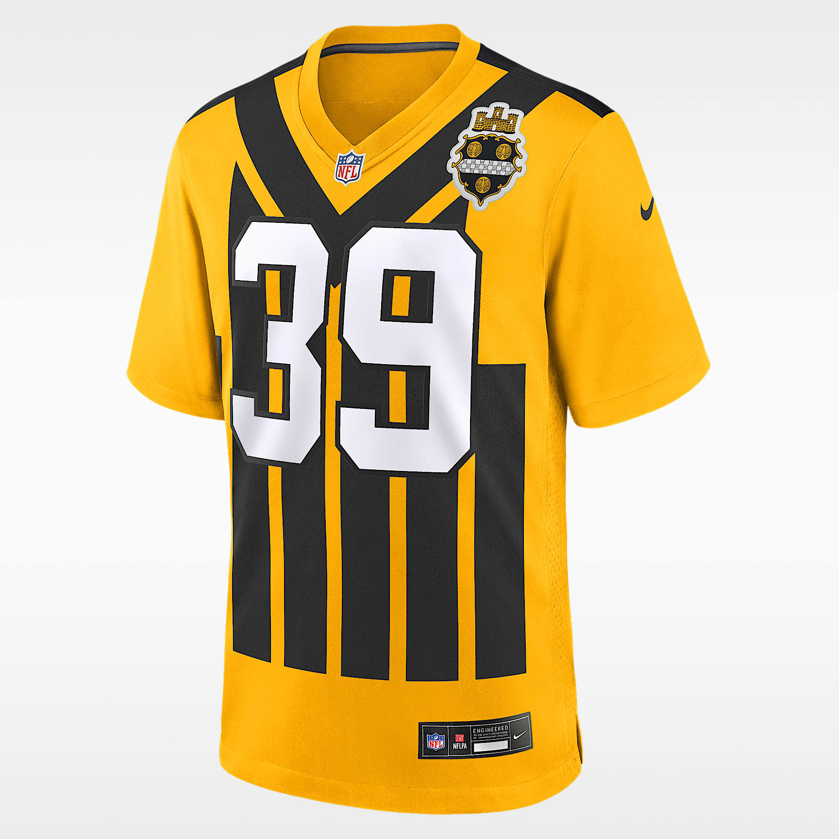 Jersey Nike de la NFL Game para hombre Minkah Fitzpatrick Pittsburgh Steelers