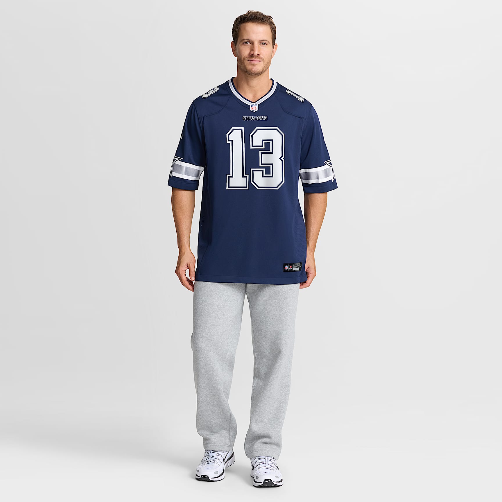 Caleb Downs Dallas Cowboys 2026 NFL Draft First Round Pick Men's Nike NFL Game Jersey