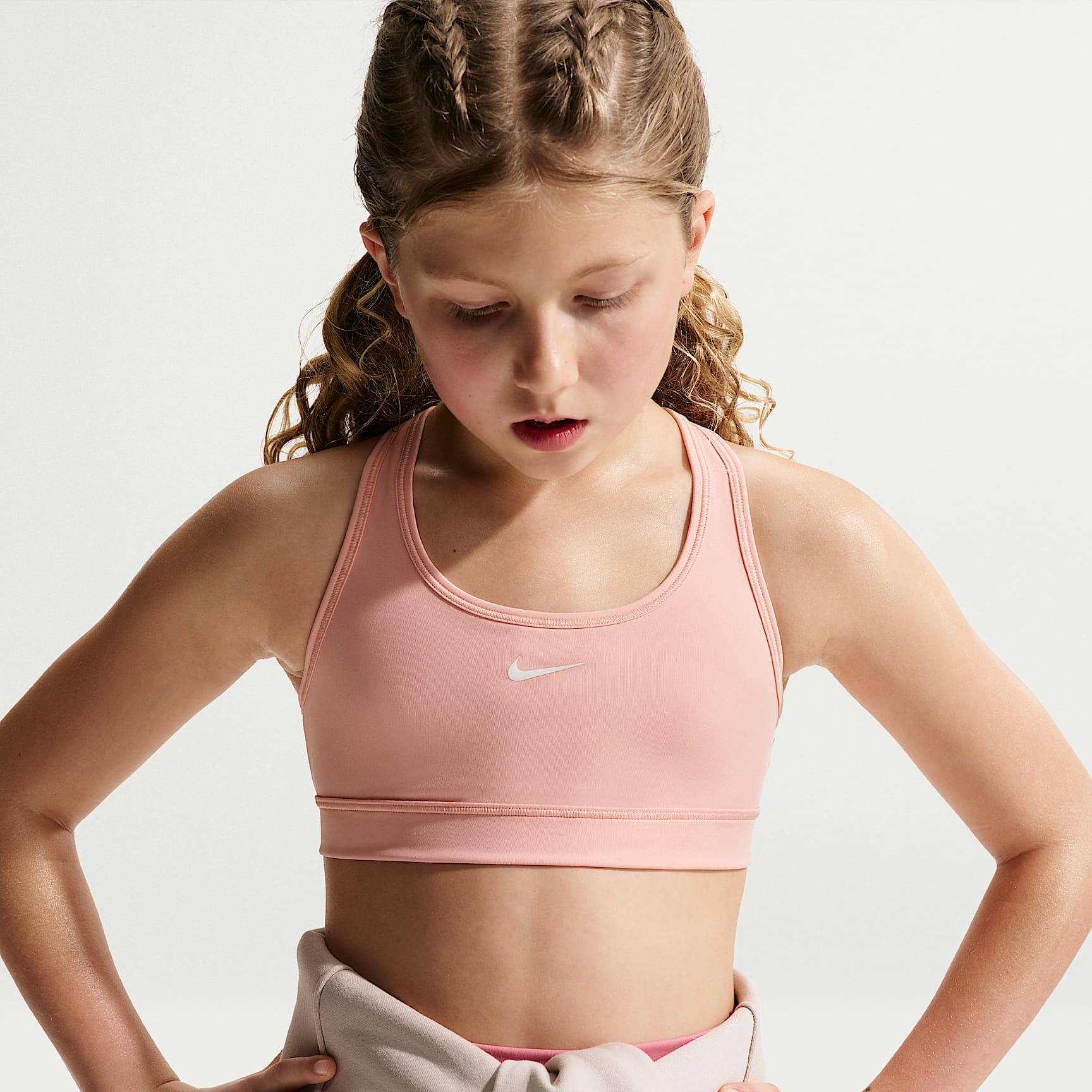 Nike Swoosh Girls' Sports Bra
