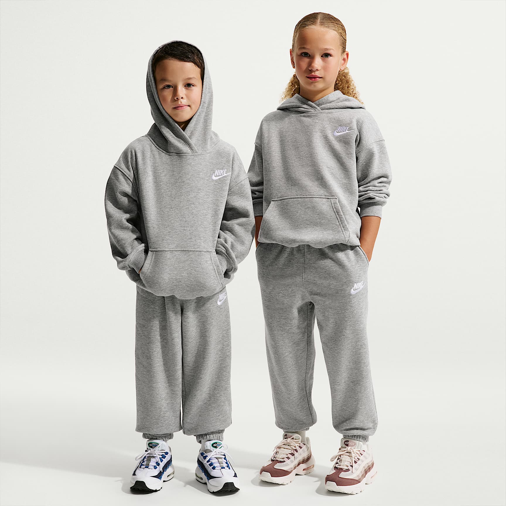 Nike Club Fleece Little Kids' Oversized 2-Piece Set