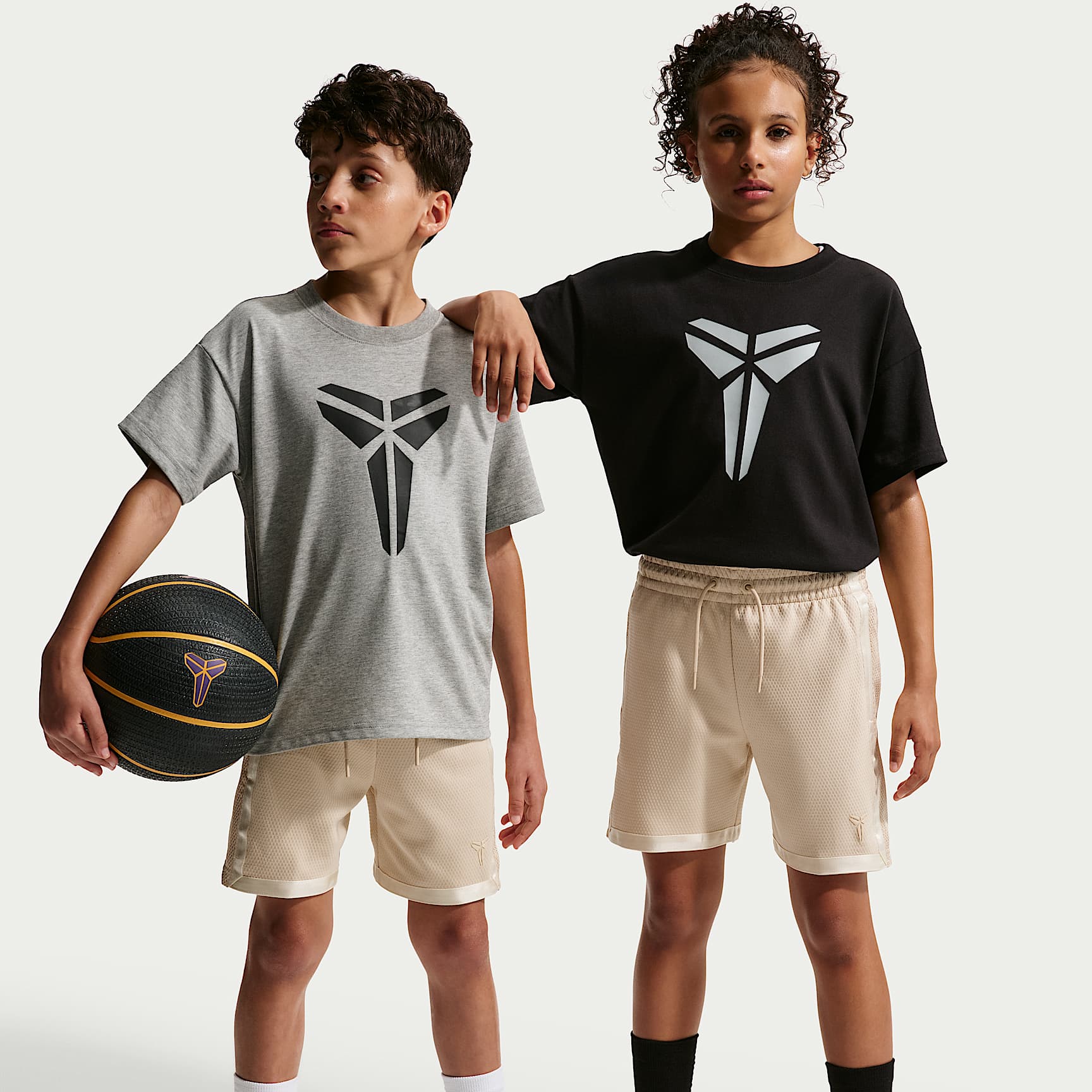 Shorts Dri-FIT Mamba para niños de talla grande Kobe