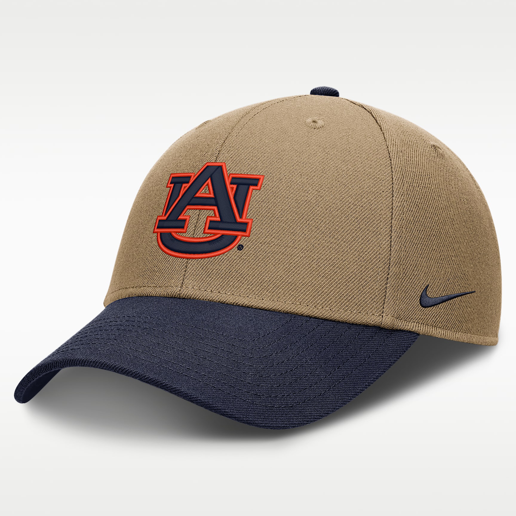 Auburn Primetime Rise Men's Nike Dri-FIT College Trucker Adjustable Hat