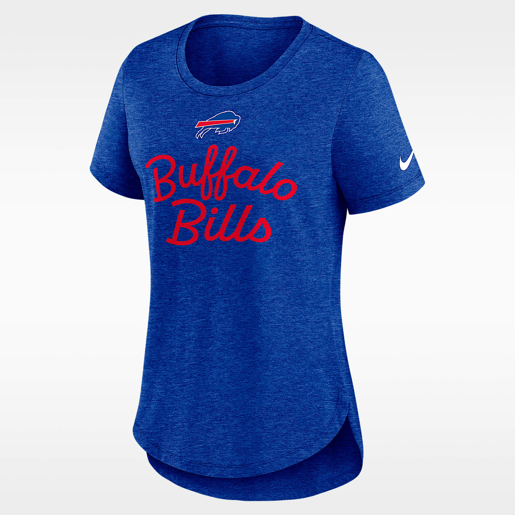 Playera Nike de la NFL para mujer Buffalo Bills Script