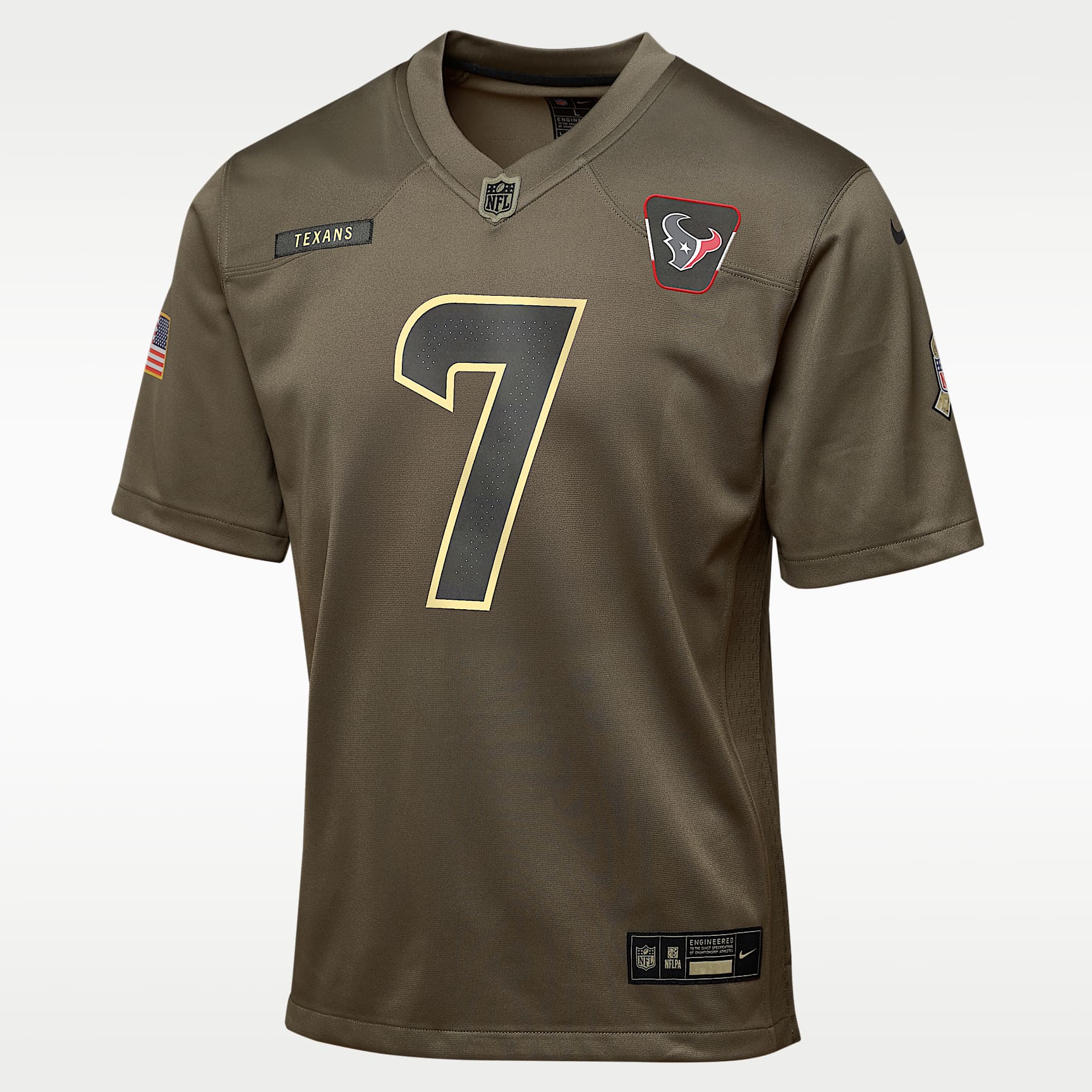 C.J. Stroud Houston Texans Salute to Service Big Kids’ Nike NFL Game Jersey