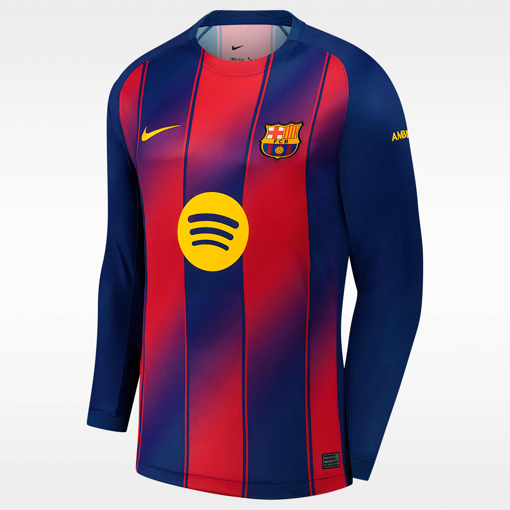 Gavi Barcelona 2025/26 Stadium Home Men's Nike Dri-FIT Soccer Jersey