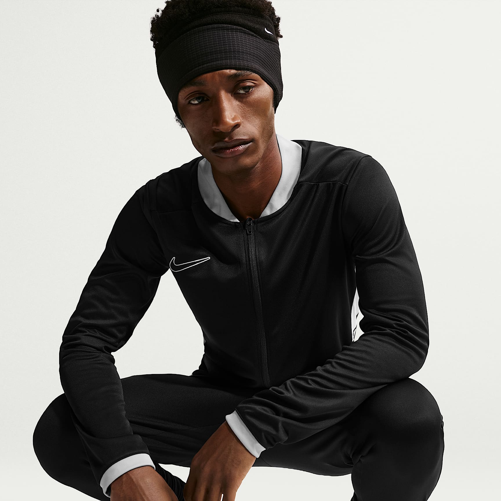 Nike Dri-FIT Academy Strick-Fußball-Track-Jacket für Herren