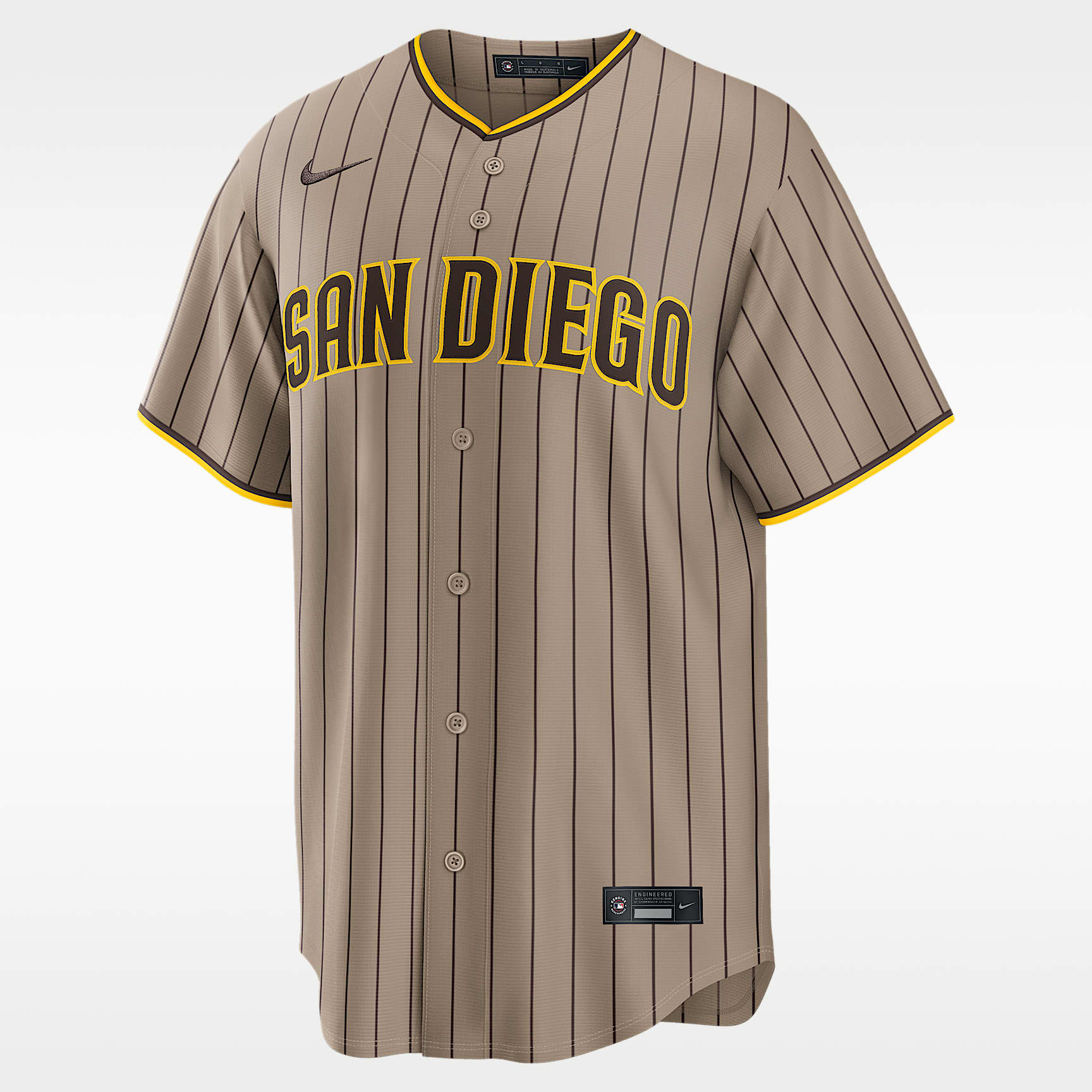 Jackson Merrill San Diego Padres Men's Nike MLB Replica Jersey