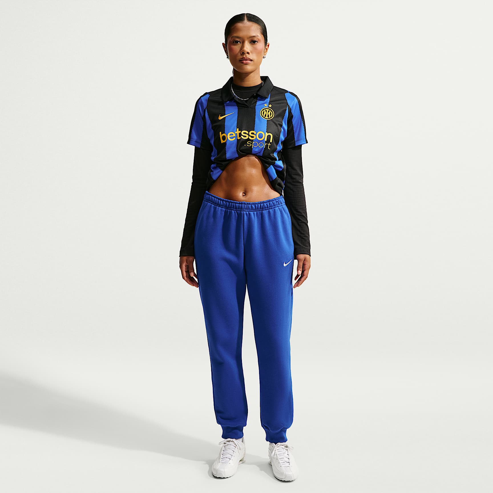 Nike Studio Fleece Medium Weight Women's Mid-Rise Joggers