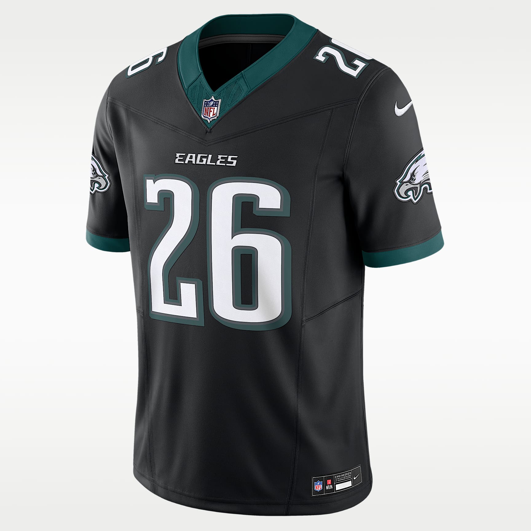 Jersey Nike Dri-FIT de la NFL Limited para hombre Saquon Barkley Philadelphia Eagles