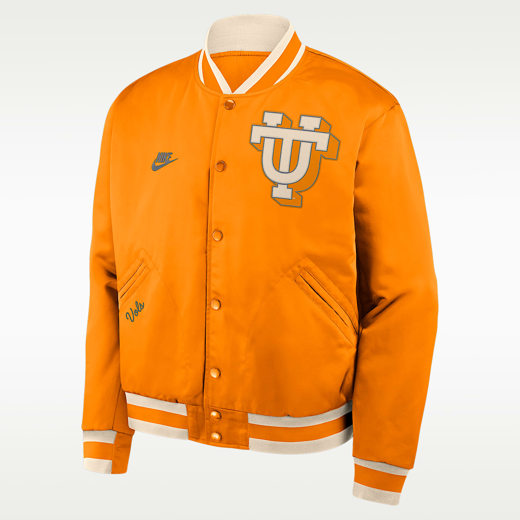 Tennessee Legacy Men's Nike College Full-Snap Bomber Jacket