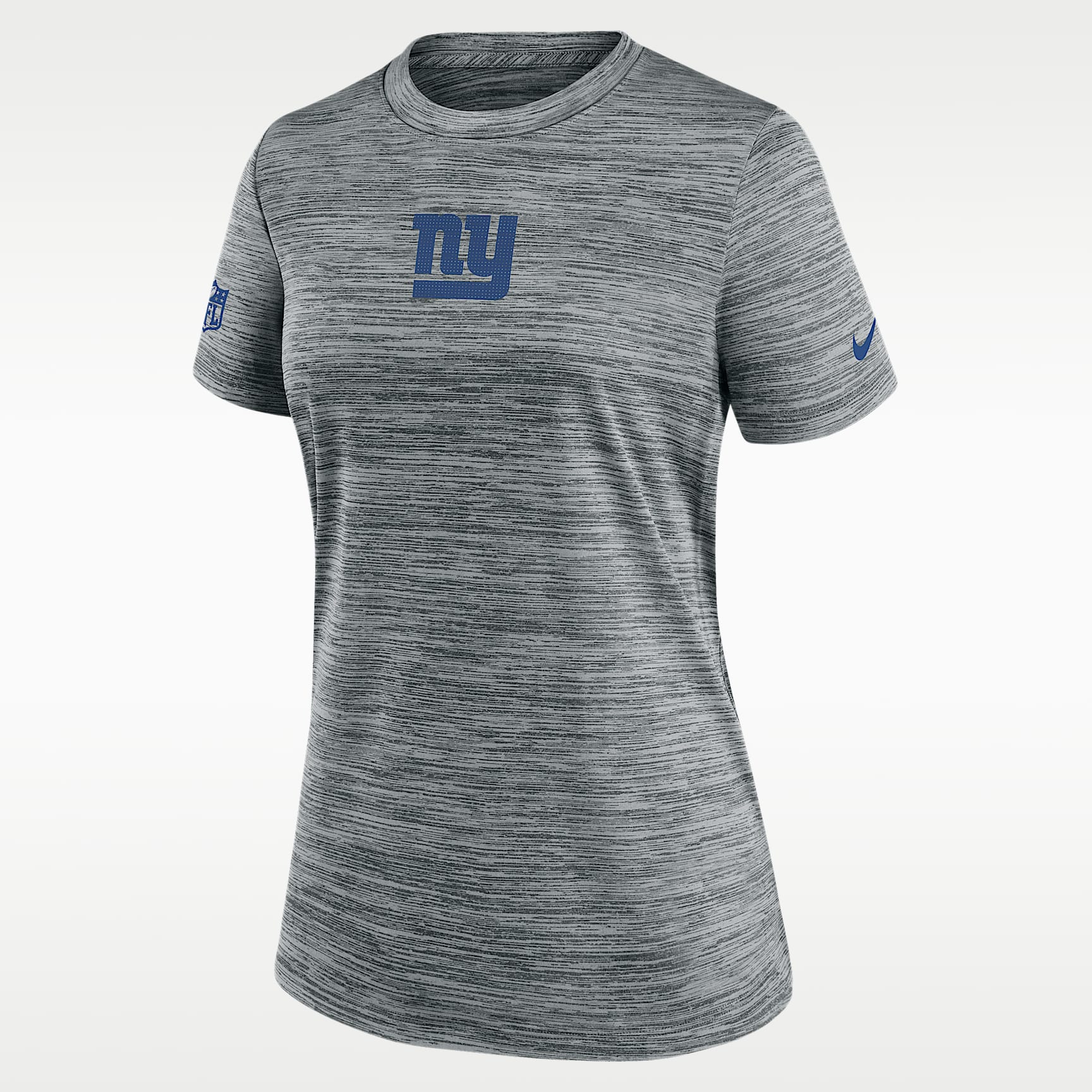 Playera Nike Dri-FIT de la NFL para mujer New York Giants Sideline Team Issue Velocity
