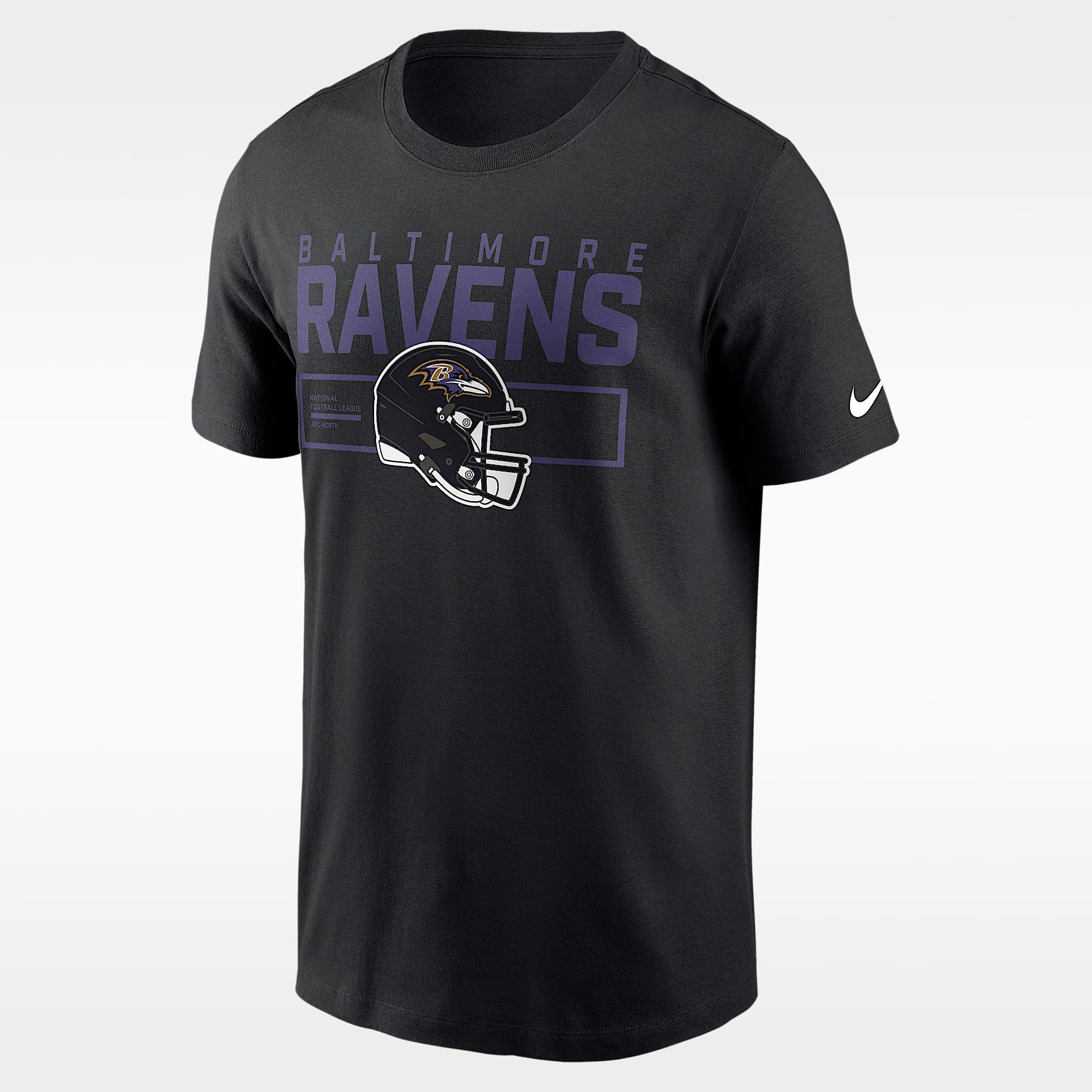Baltimore Ravens Helmet Essential Men's Nike NFL T-Shirt