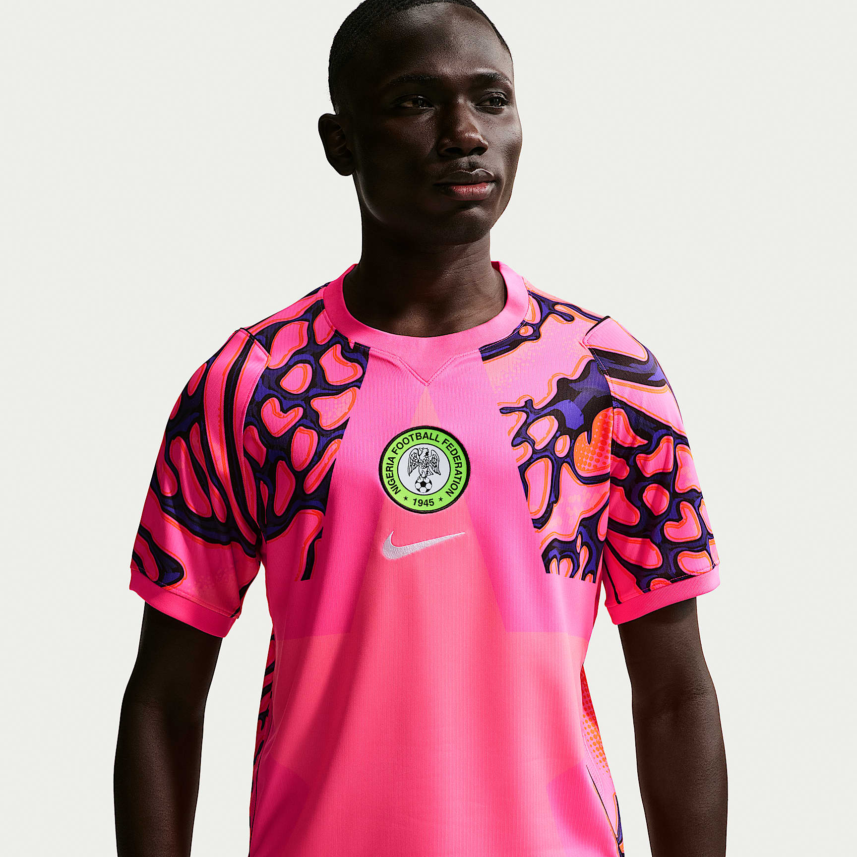 奈及利亞隊 2026 Stadium Goalkeeper 男款 Nike Dri-FIT 球迷版短袖足球衣