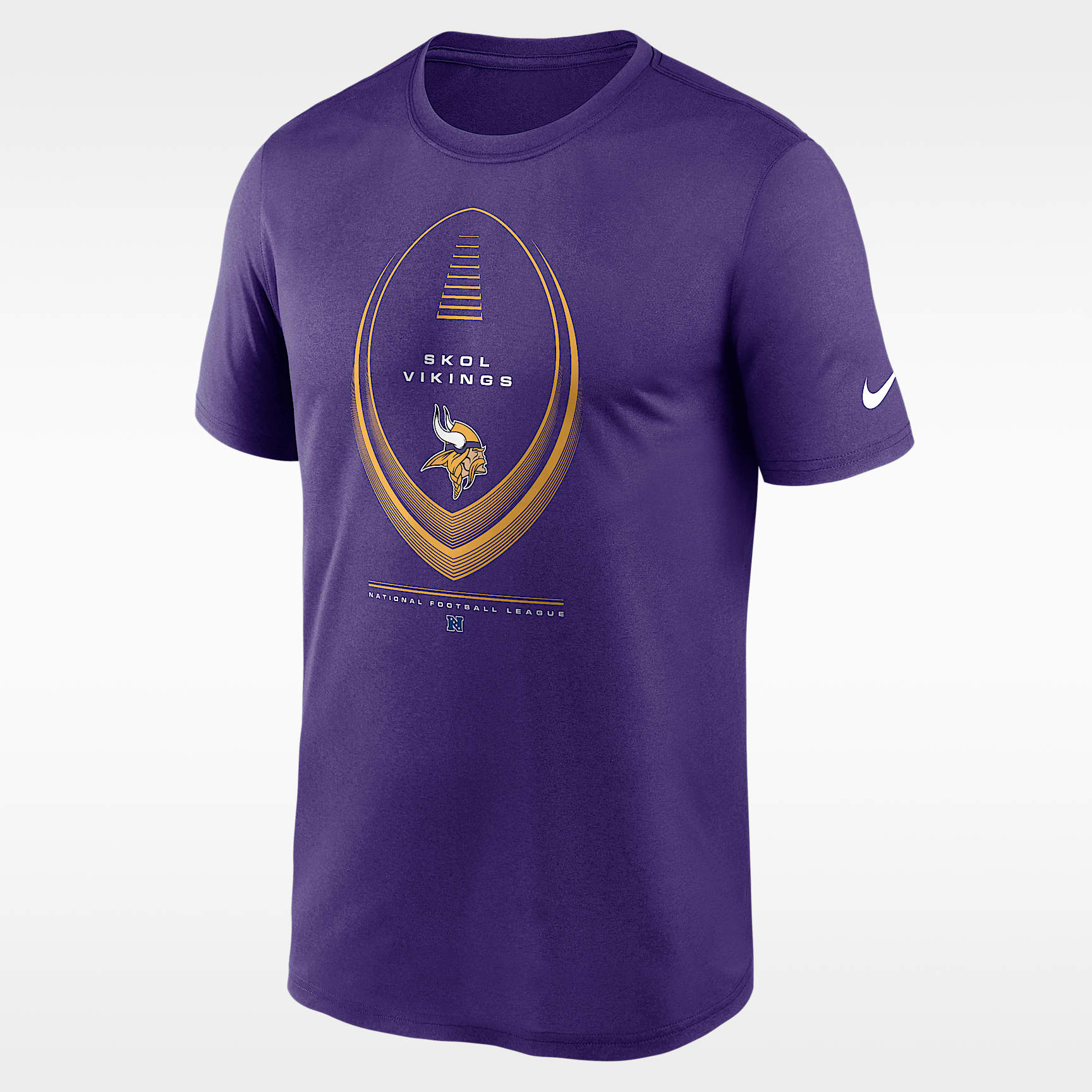 Playera Nike Dri-FIT de la NFL para hombre Minnesota Vikings Legend Icon