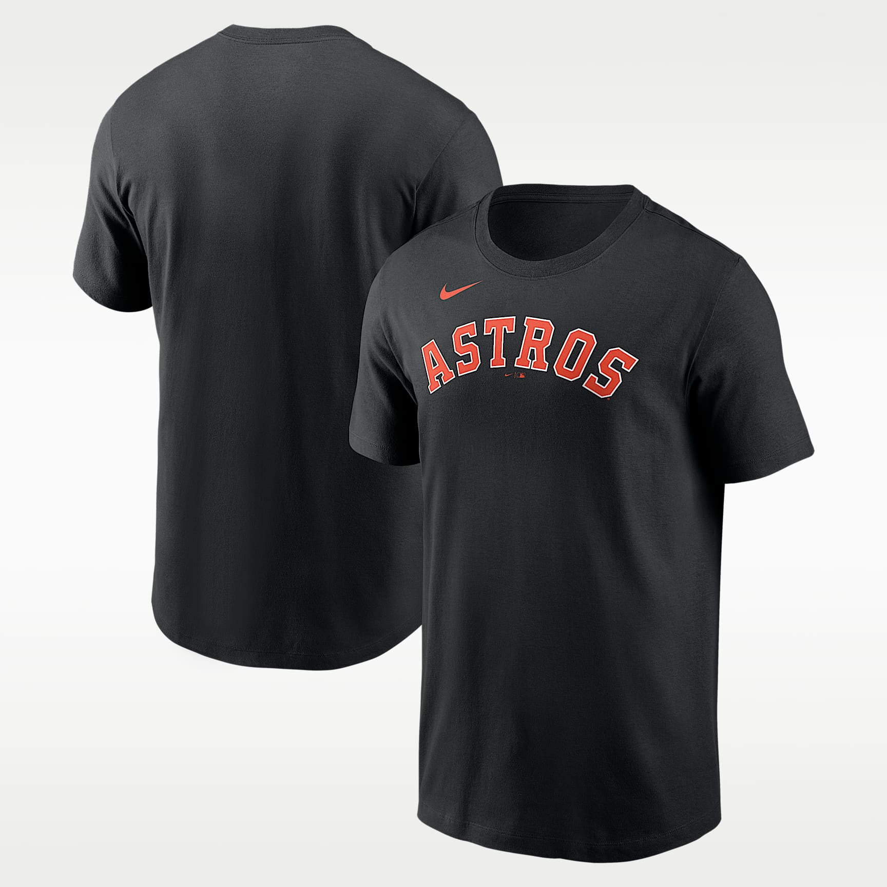 Playera de manga corta Nike de la MLB para hombre Houston Astros