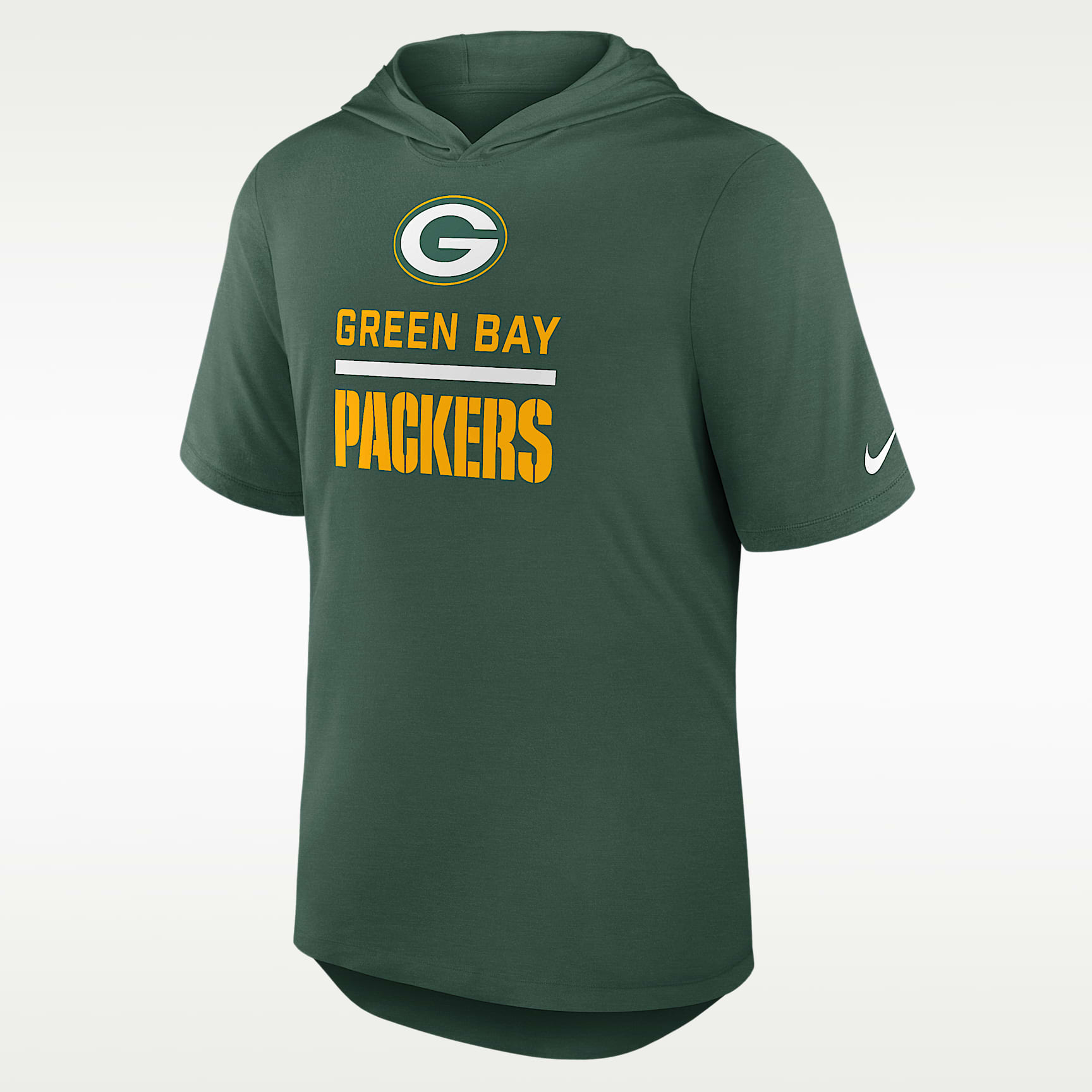 Green Bay Packers Men's Nike Dri-FIT NFL Hooded T-Shirt