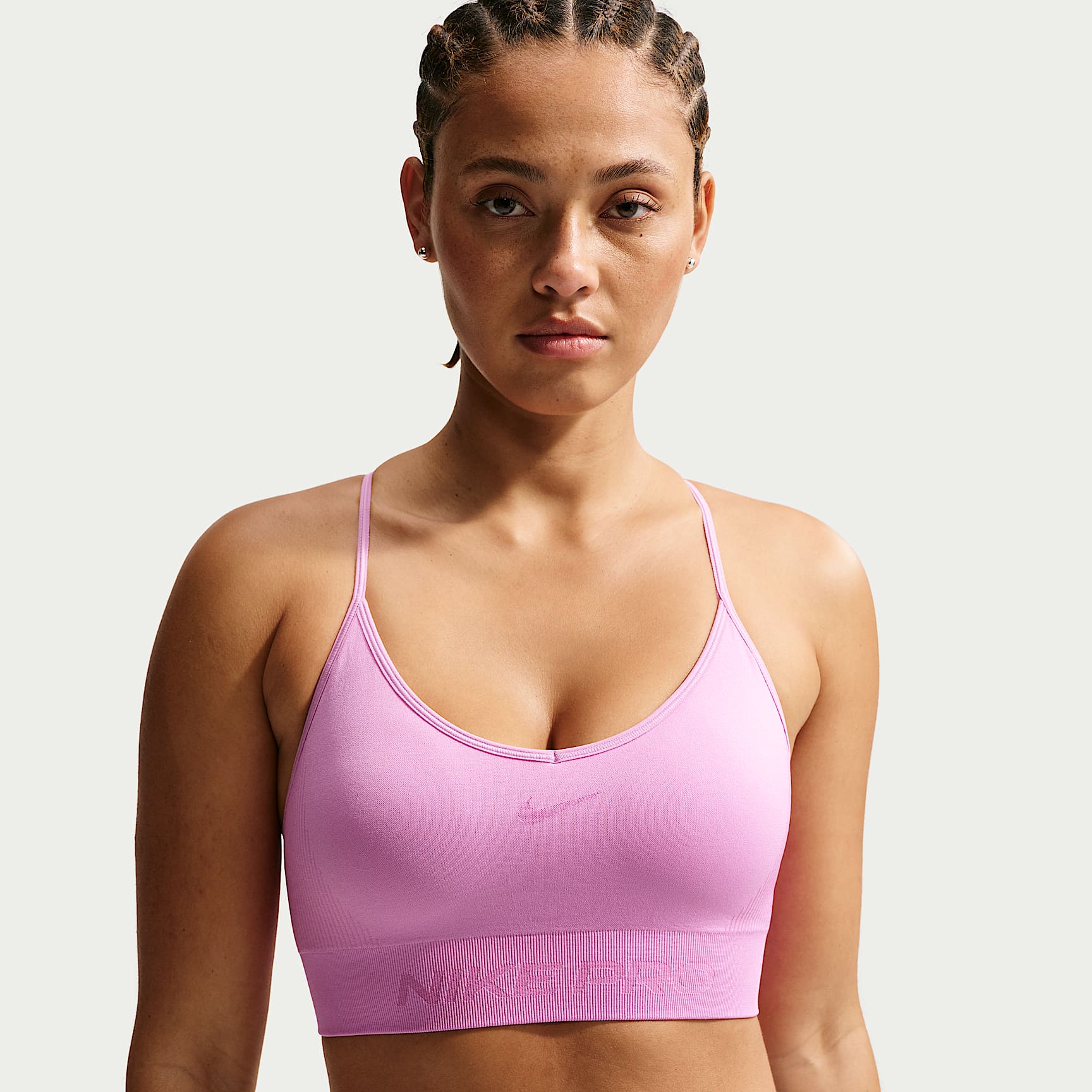 Nike Pro Seamless Women's Light-Support Padded Sports Bra