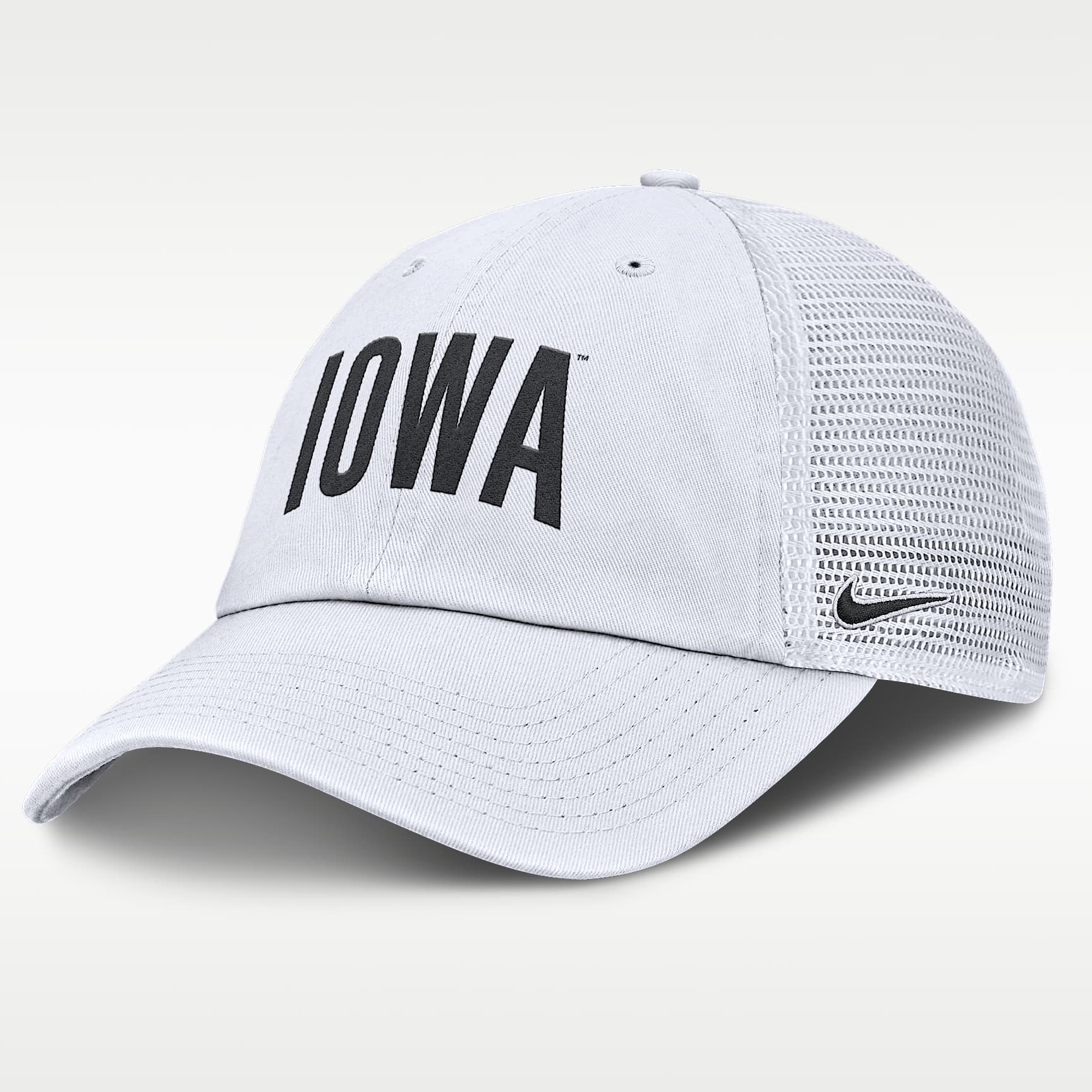 Iowa Primetime Campus Club Men's Nike College Trucker Adjustable Hat