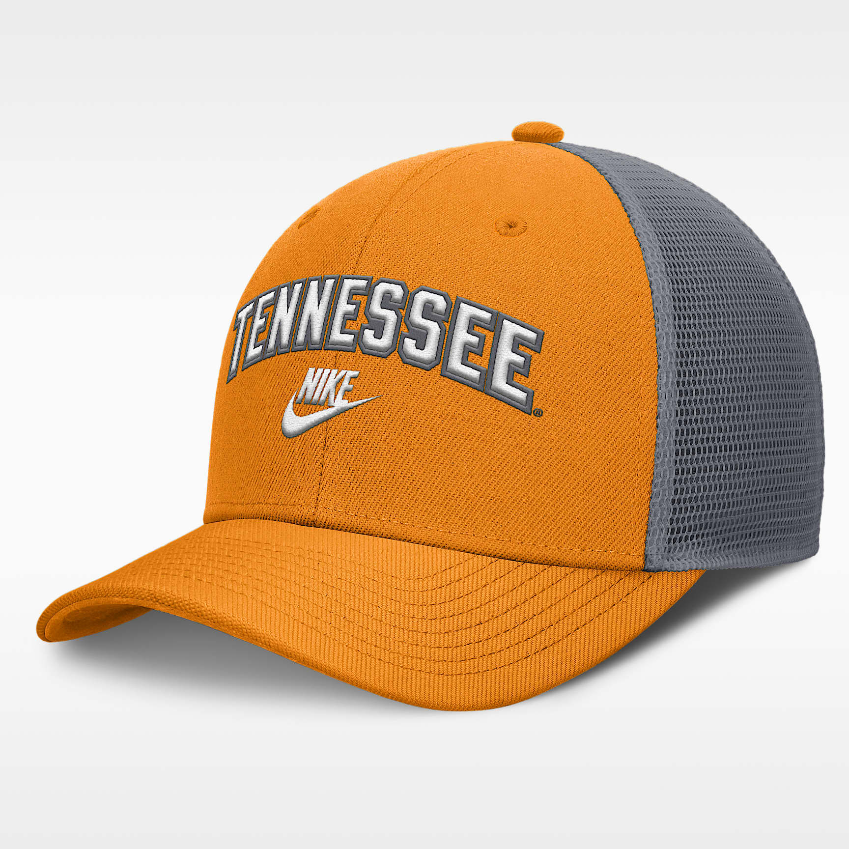 Tennessee Legacy Arch Rise Men's Nike Dri-FIT College Trucker Adjustable Hat