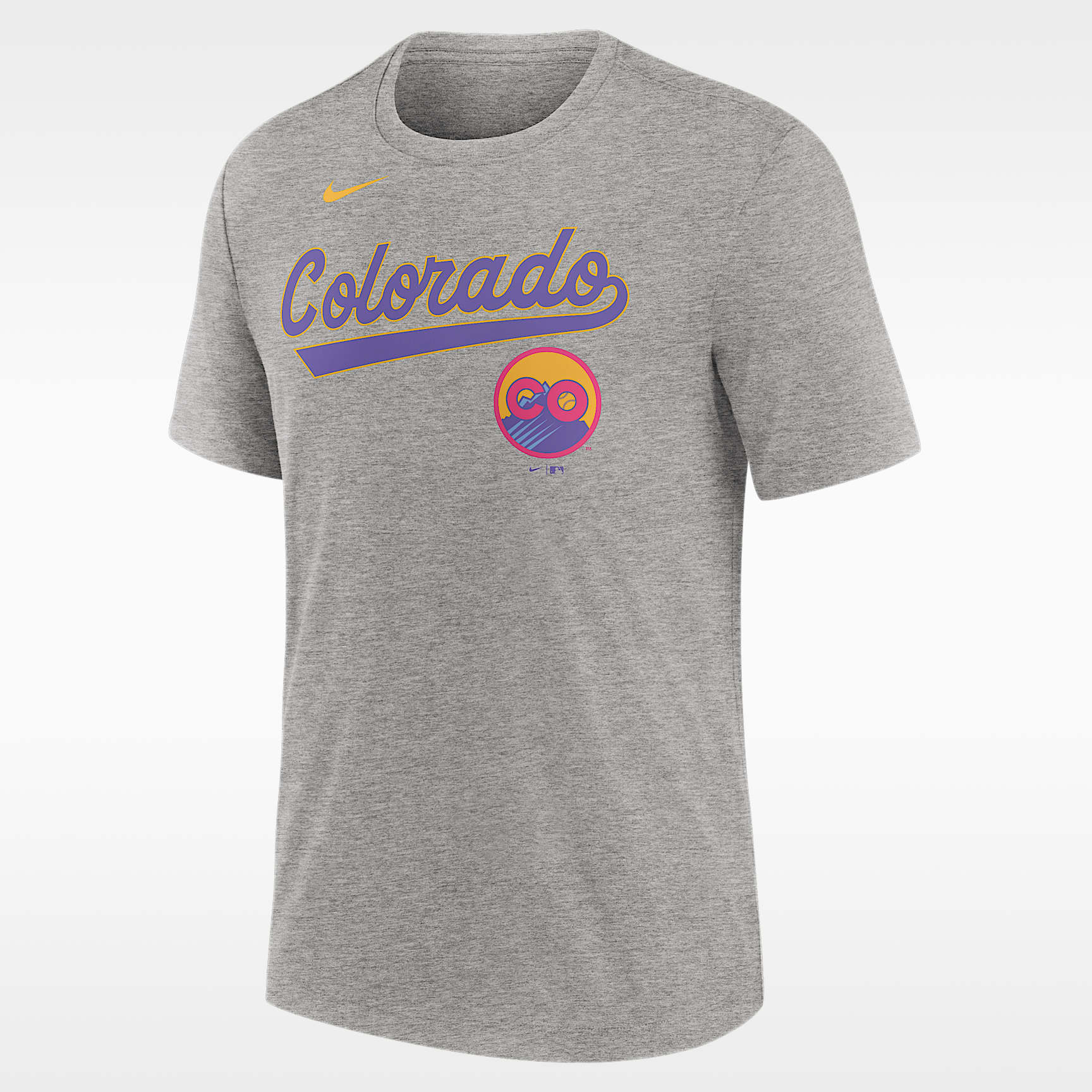 Playera Nike de la MLB para hombre Colorado Rockies City Connect