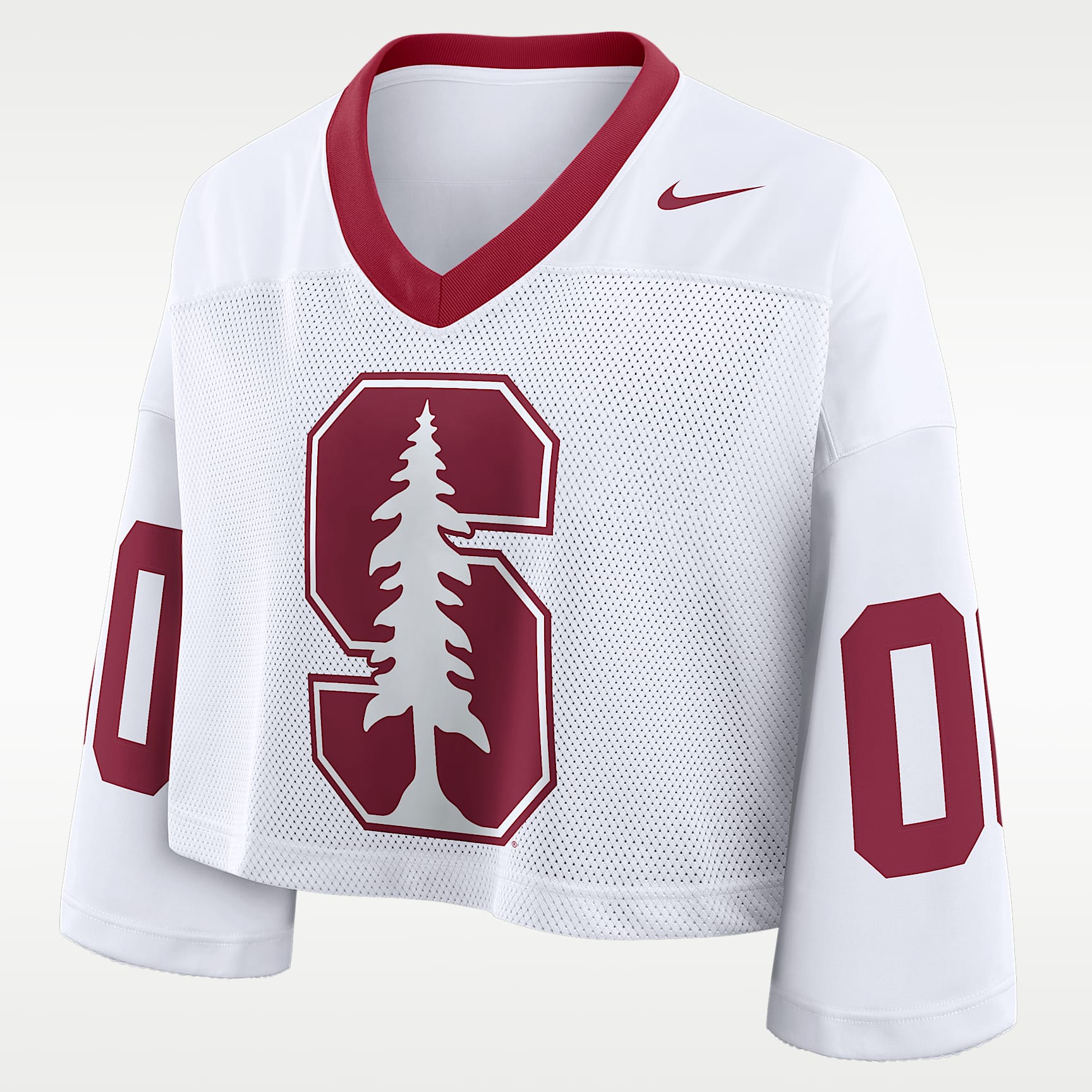 Stanford Logo Women's Nike Dri-FIT College Cropped Jersey