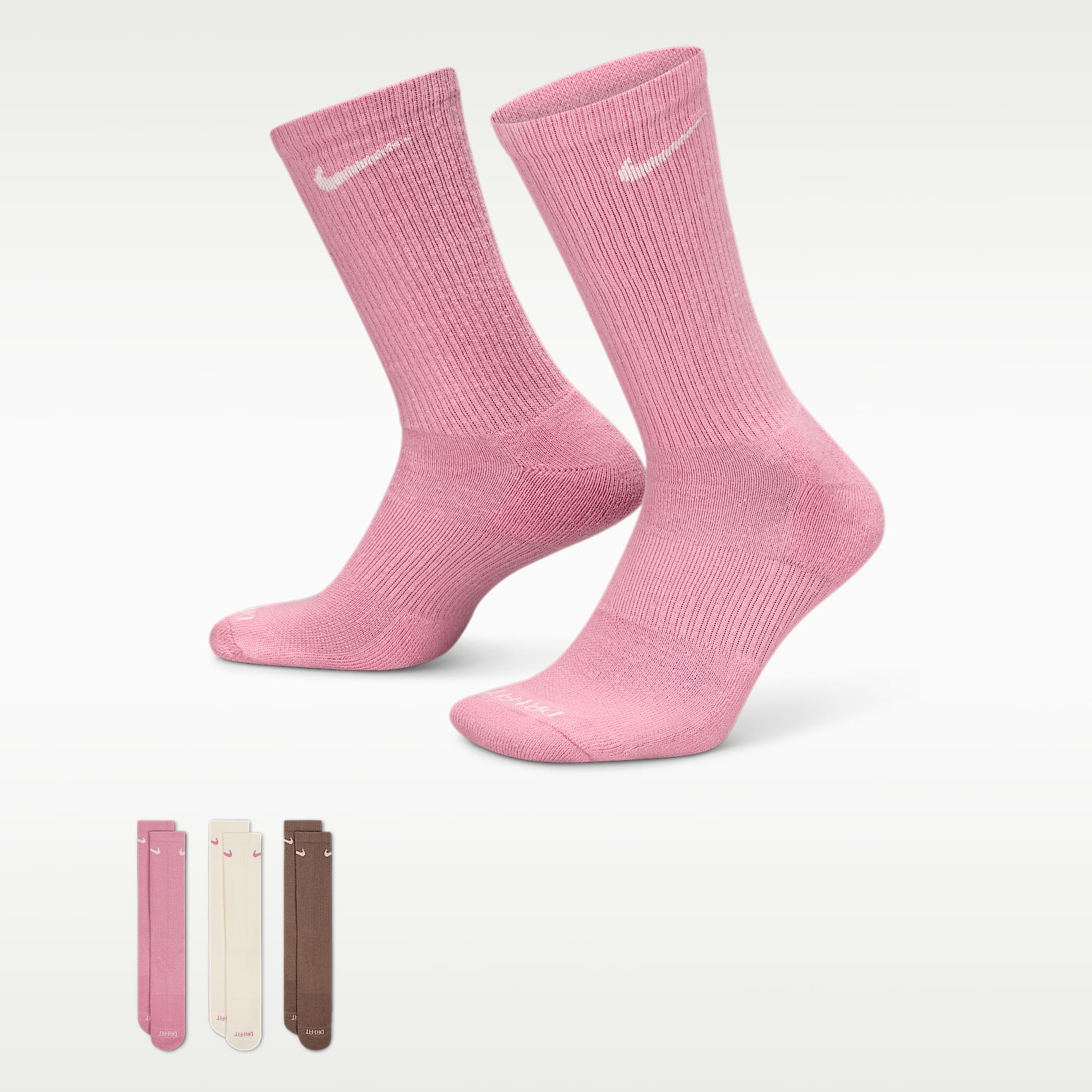 Nike Everyday Plus Cushioned Training Crew Socks (3 Pairs)