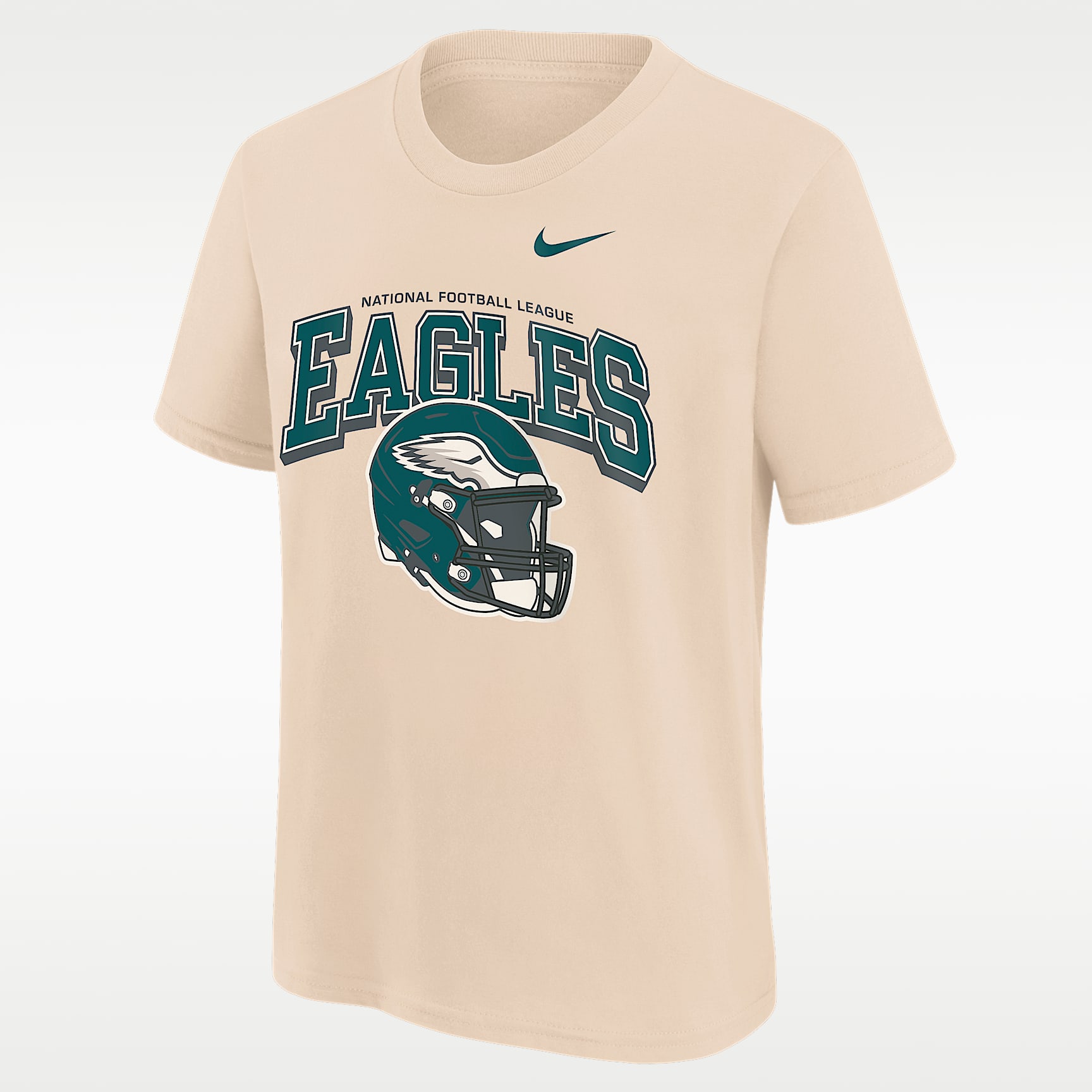 Philadelphia Eagles Vintage Mod Easy Lane Big Kids' Nike NFL Short-Sleeve T-Shirt
