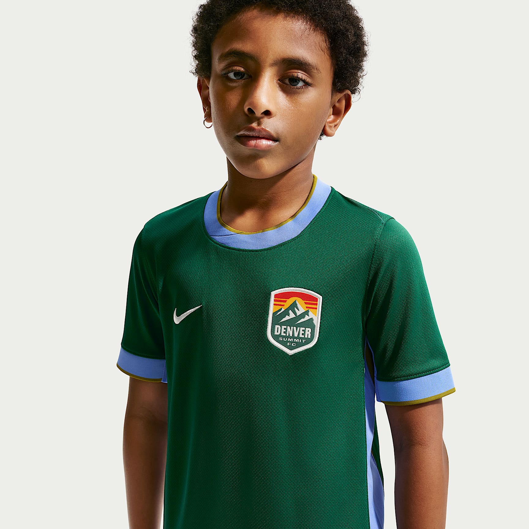 Denver FC Stadium Edition Big Kids' Nike Dri-FIT Replica Jersey