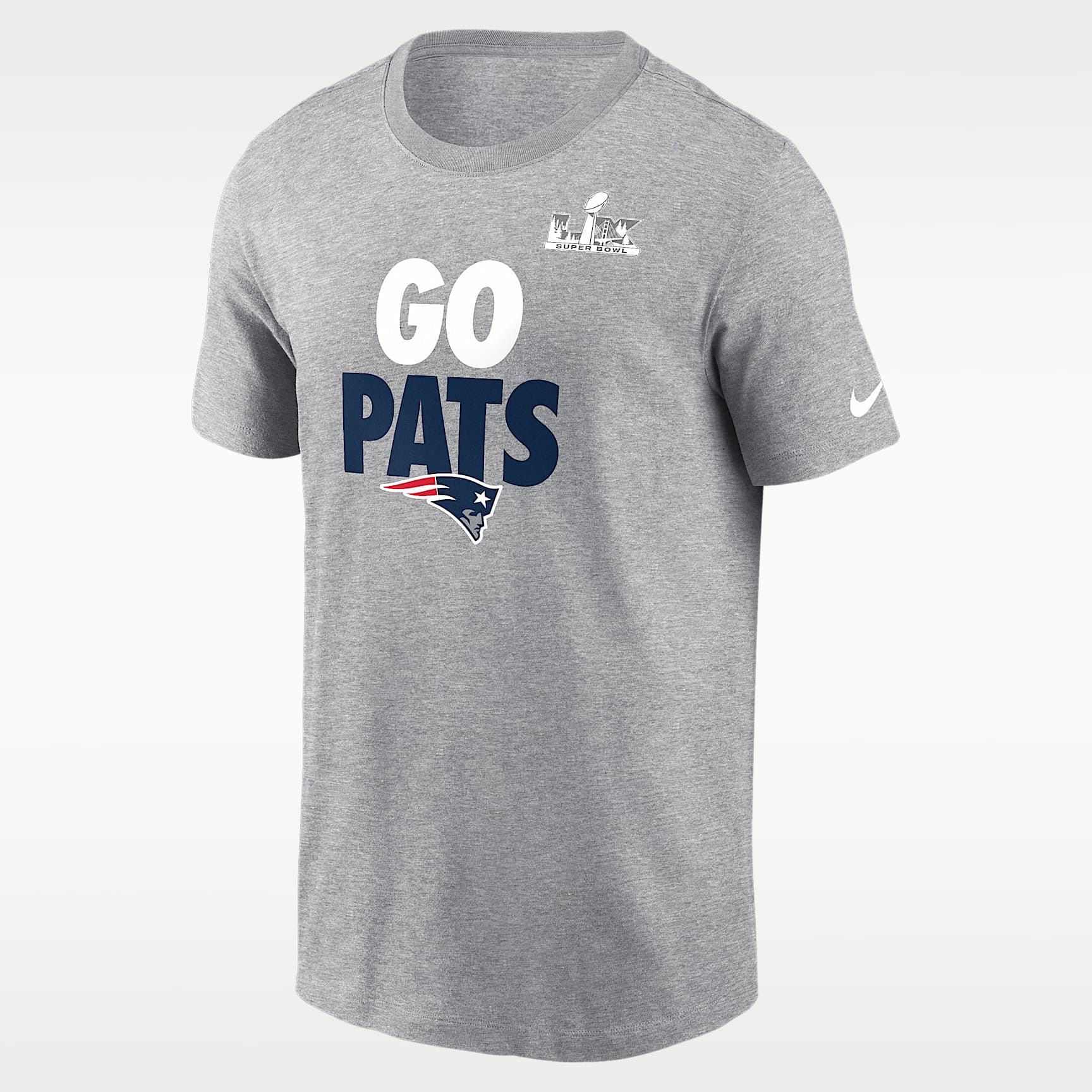New England Patriots 2026 AFC Champions Fast As Fast Gets Men's Nike NFL T-Shirt