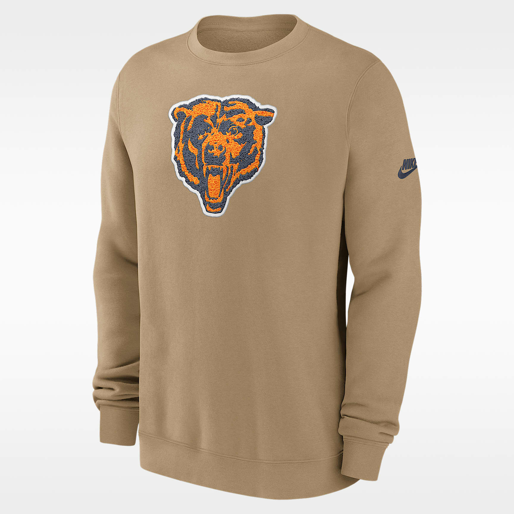 Chicago Bears Swing Pass Rewind Club Men's Nike NFL Pullover Crew