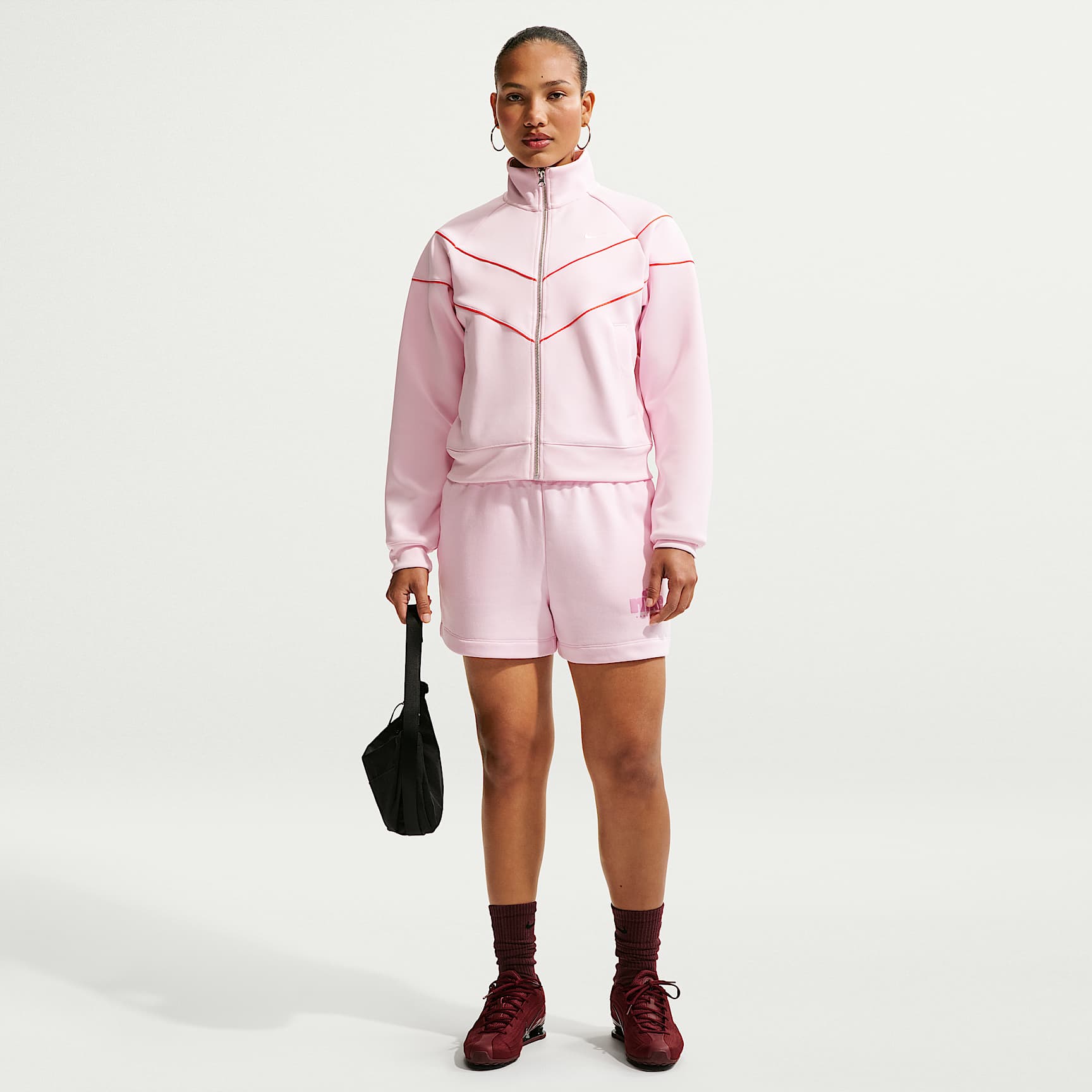 Shorts de tiro medio para mujer Nike Sportswear Club Fleece