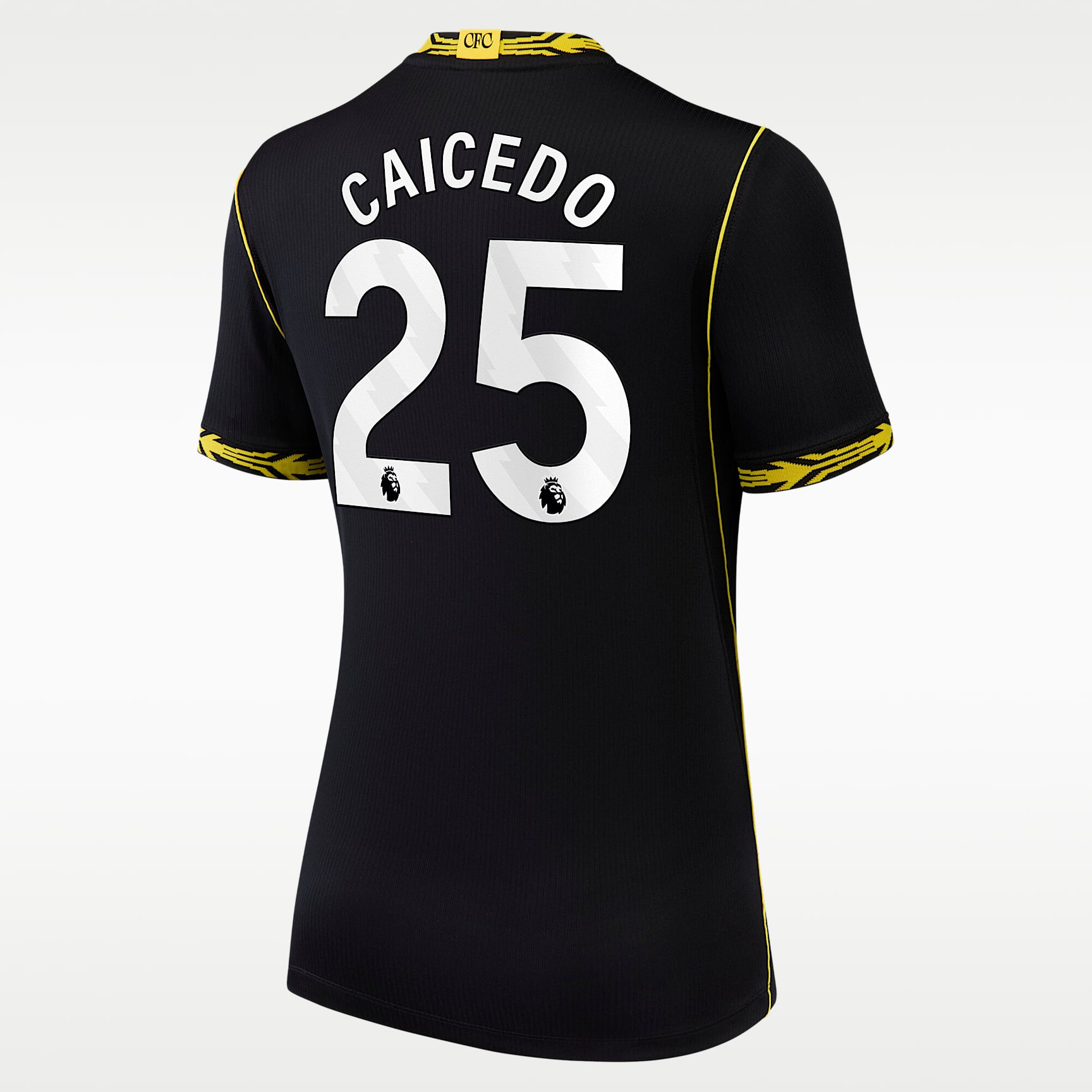 Moisés Caicedo Chelsea 2026/27 Stadium Away Women's Nike Dri-FIT Soccer Jersey